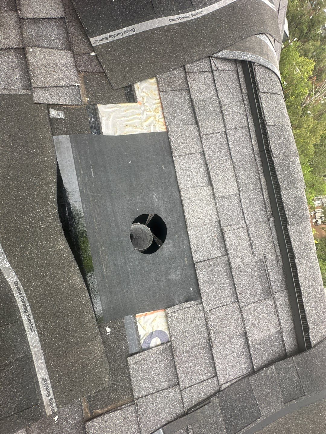 Residential Roofing Repair using Owen's Corning Duration (Lifetime) Shingles by Roof Repair Company