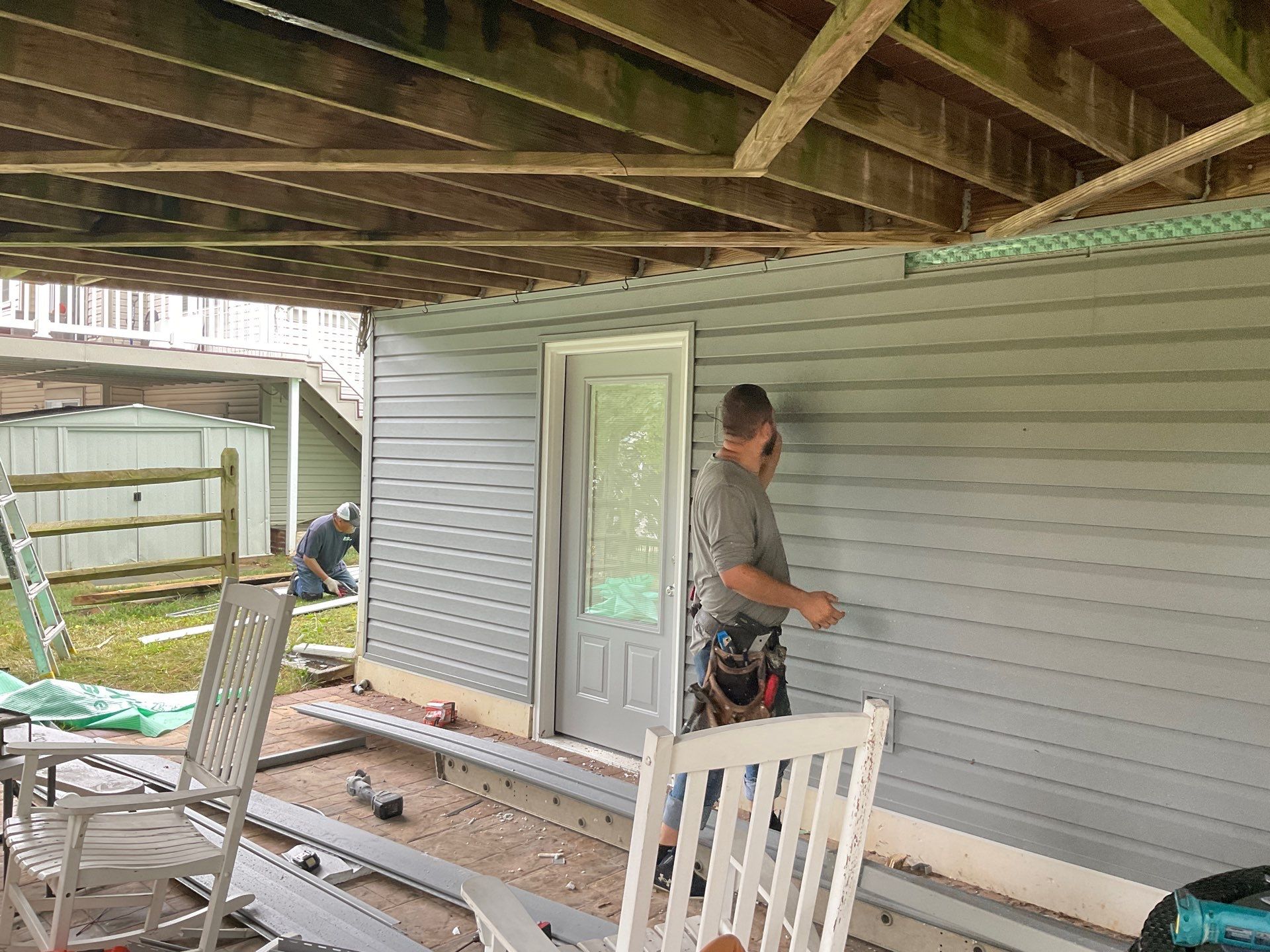 New Prodigy siding with One-piece insulated siding system & Exterior painting   by Alpha Design Services