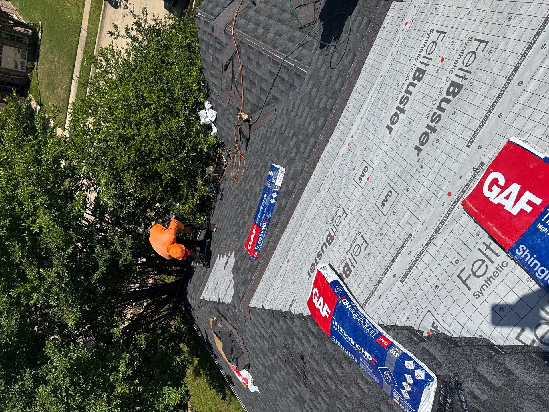 Project in Lewisville  by Zeus Exteriors