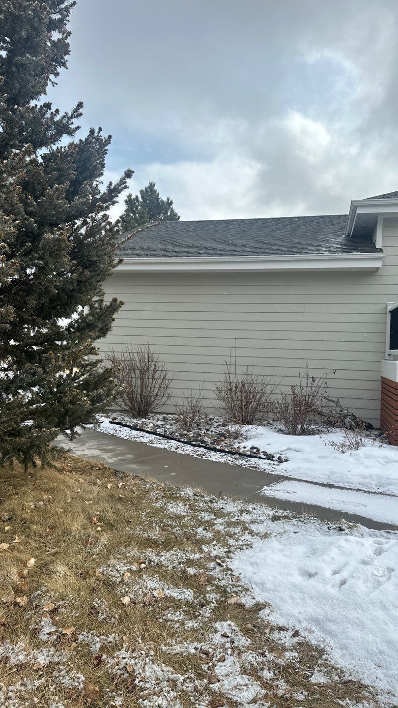 Residential Roofing Installation using Atlas Pinnacle Impact Weathered Wood by Blue Peaks Roofing LLC 