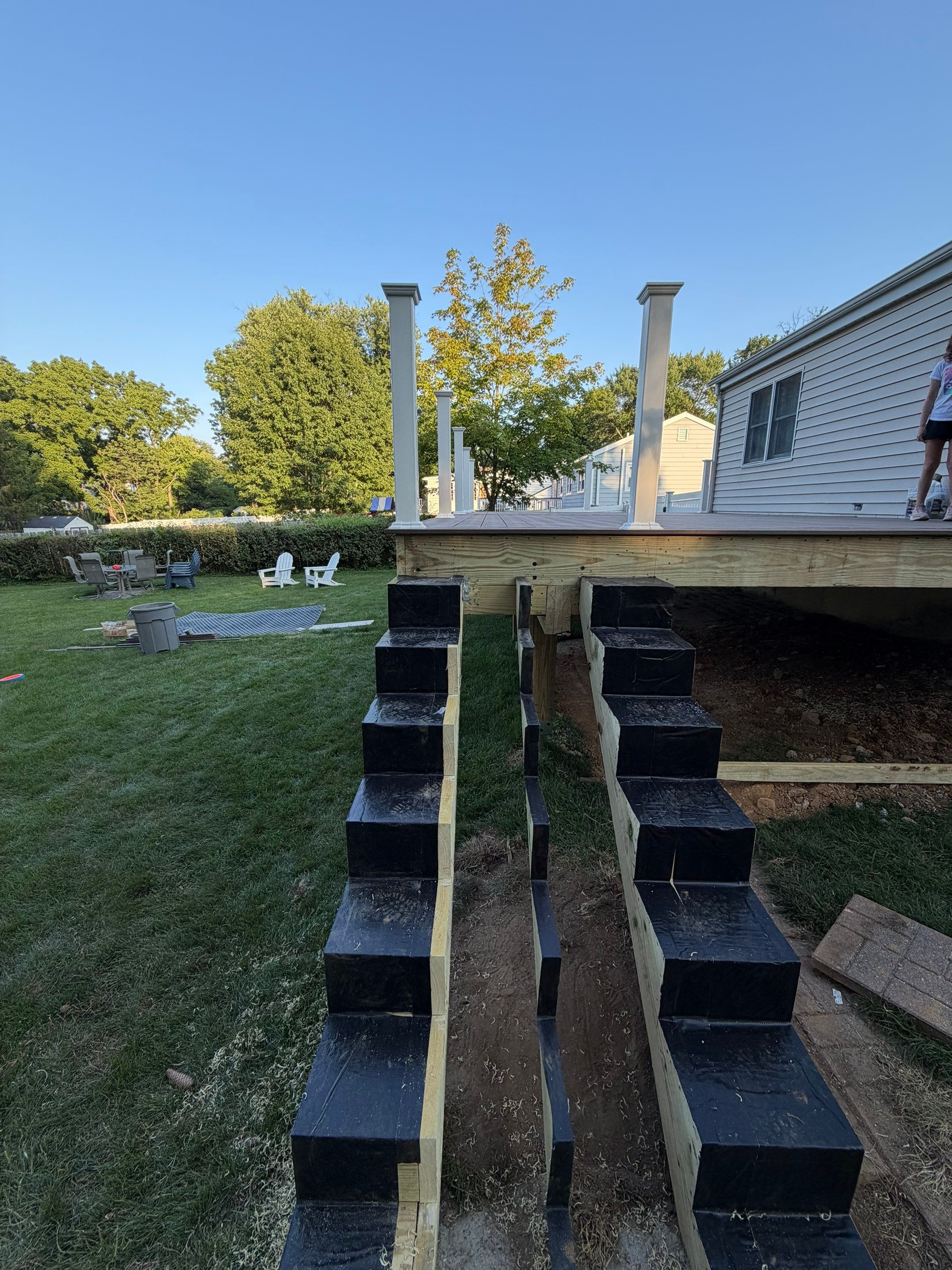New Deck in Mendham, New Jersey by deck guardian