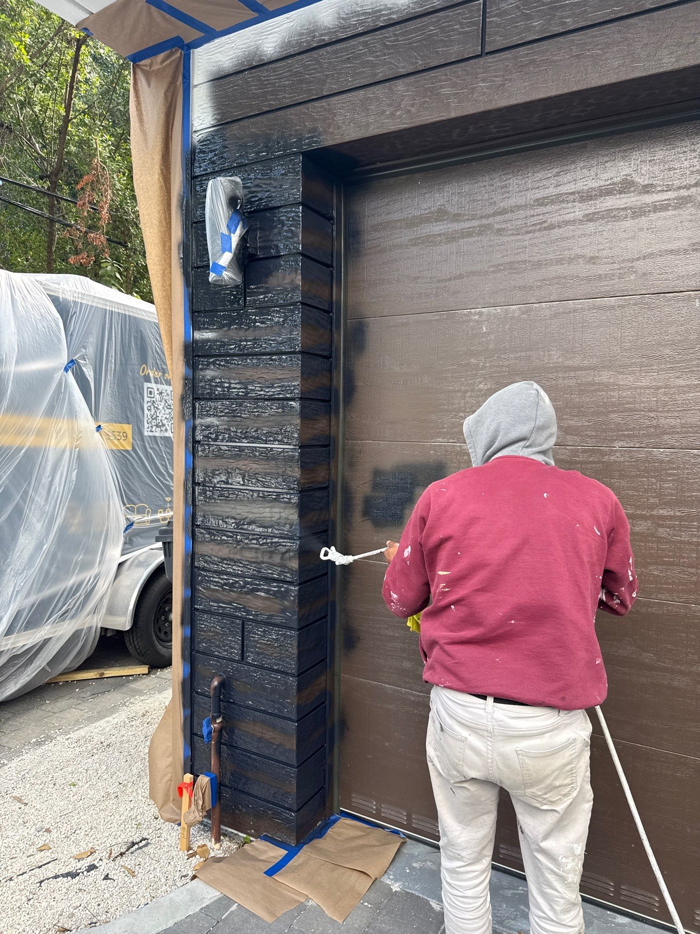 Fort Lauderdale Town Homes Exterior Painting by John “The Greek” Painting