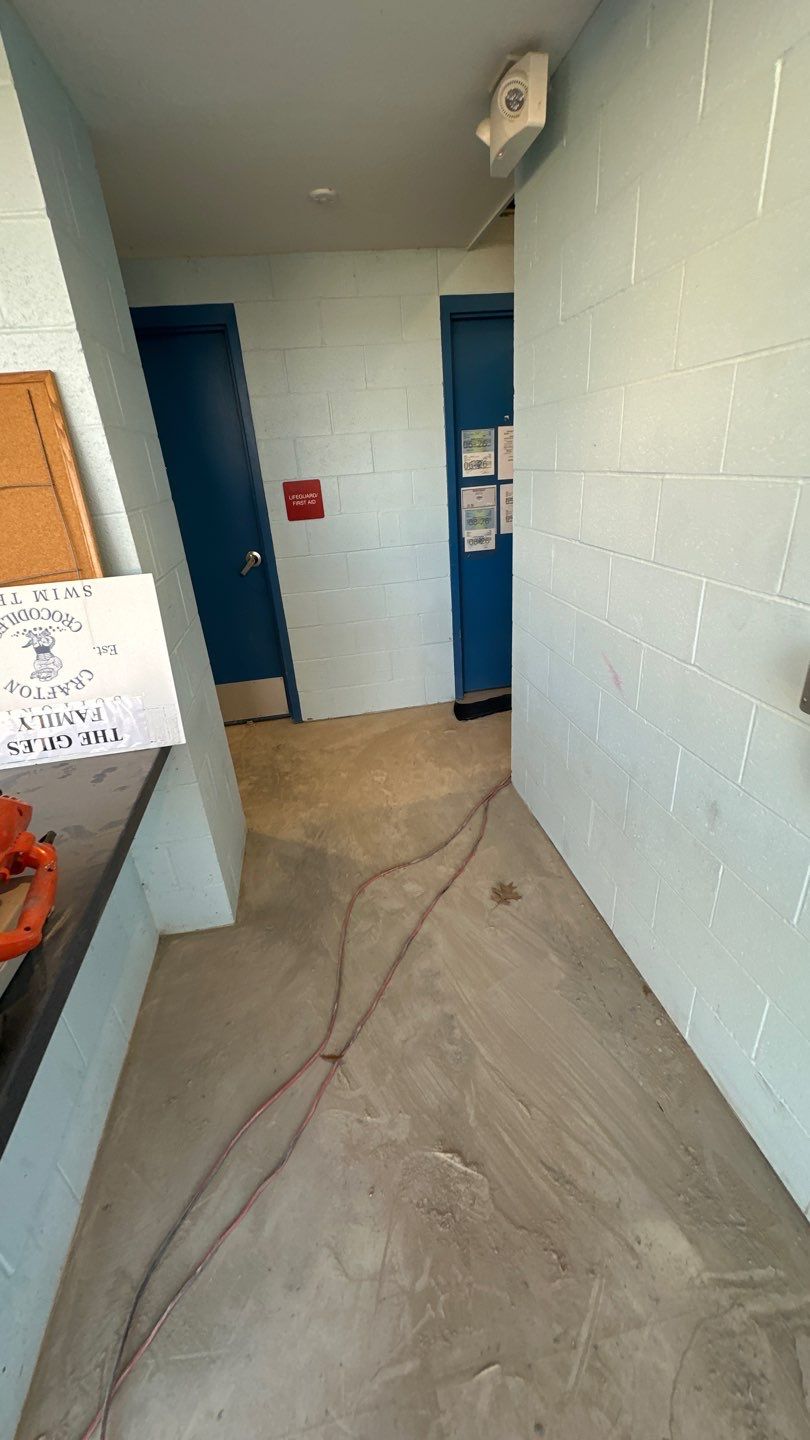 Muni Pool House Project in Crafton  by Floors in a Day, Inc