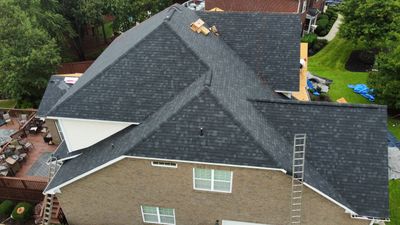 New Hail Damage Roof Replacement