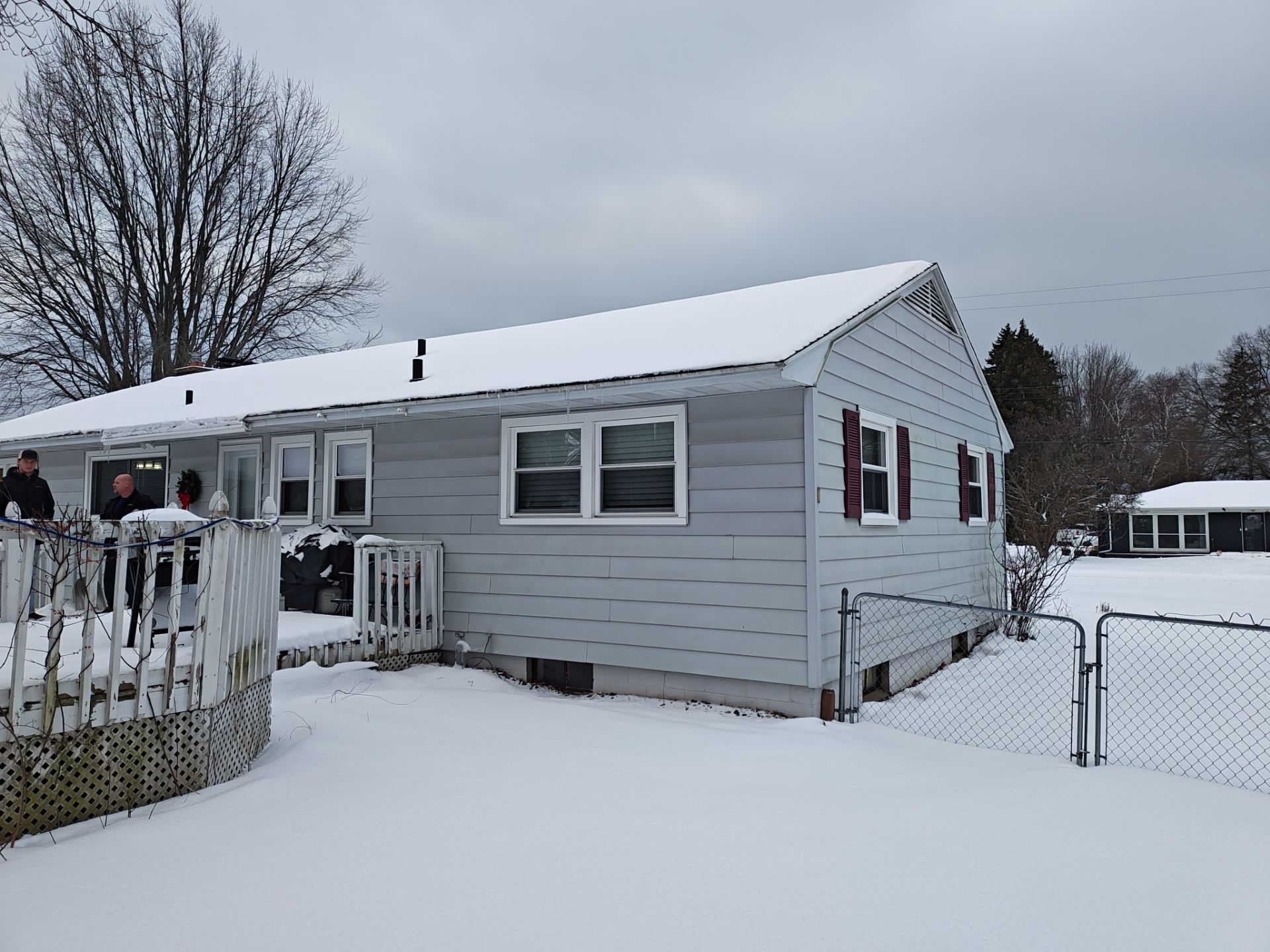 Siding, Front and Back Porch  by Avalon Roofing and Exteriors