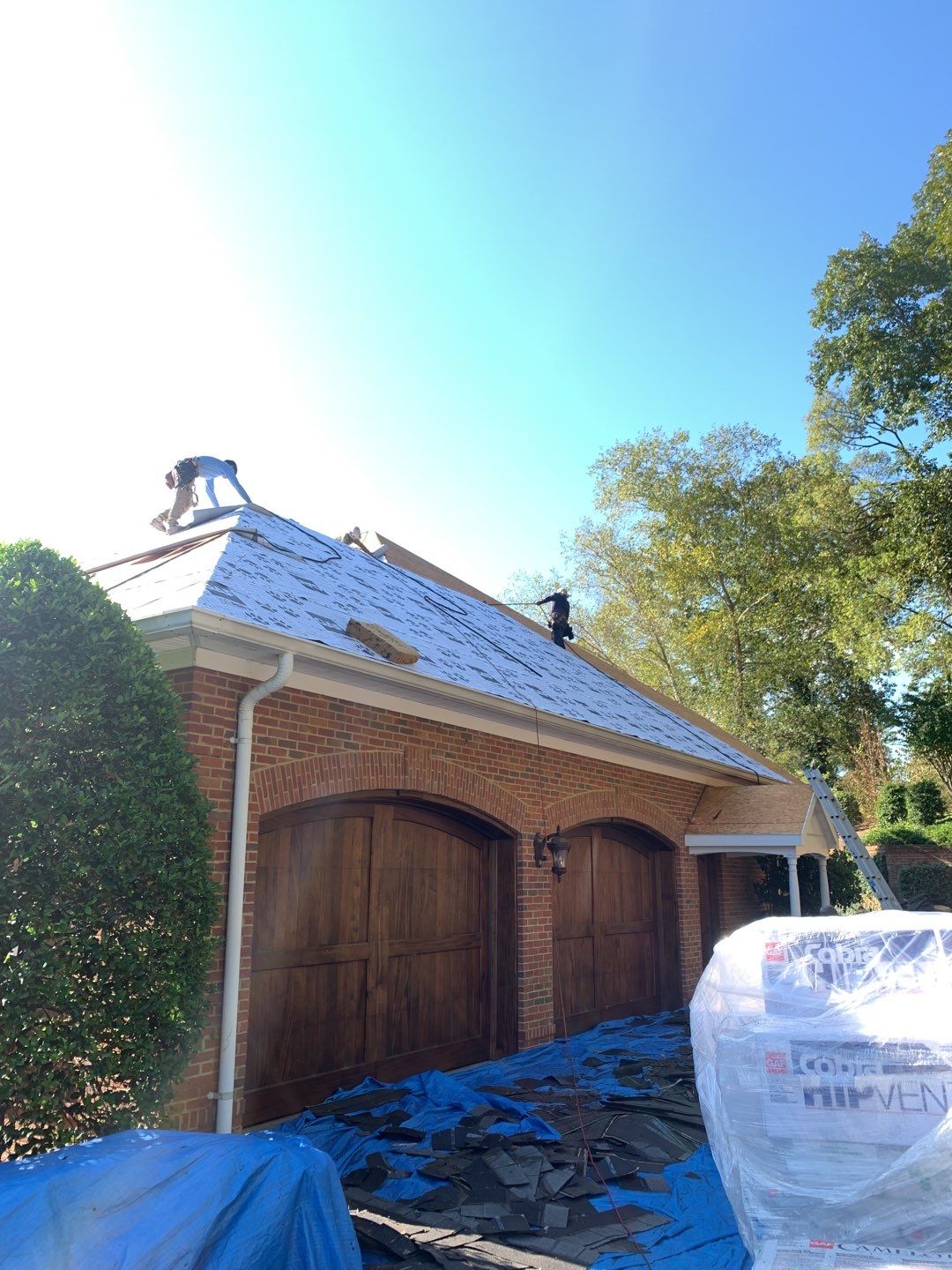 Residential Designer Roofing Installation with custom accent Copper Valleys. Calhoun GA by Georgia Roof Advisors