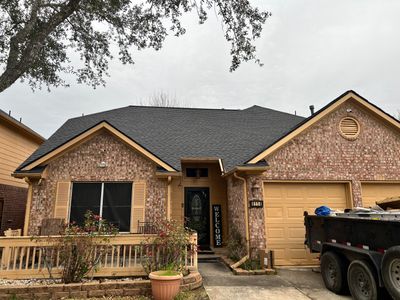 Gable-Detail Roof Replacement — Southwest Houston, TX
