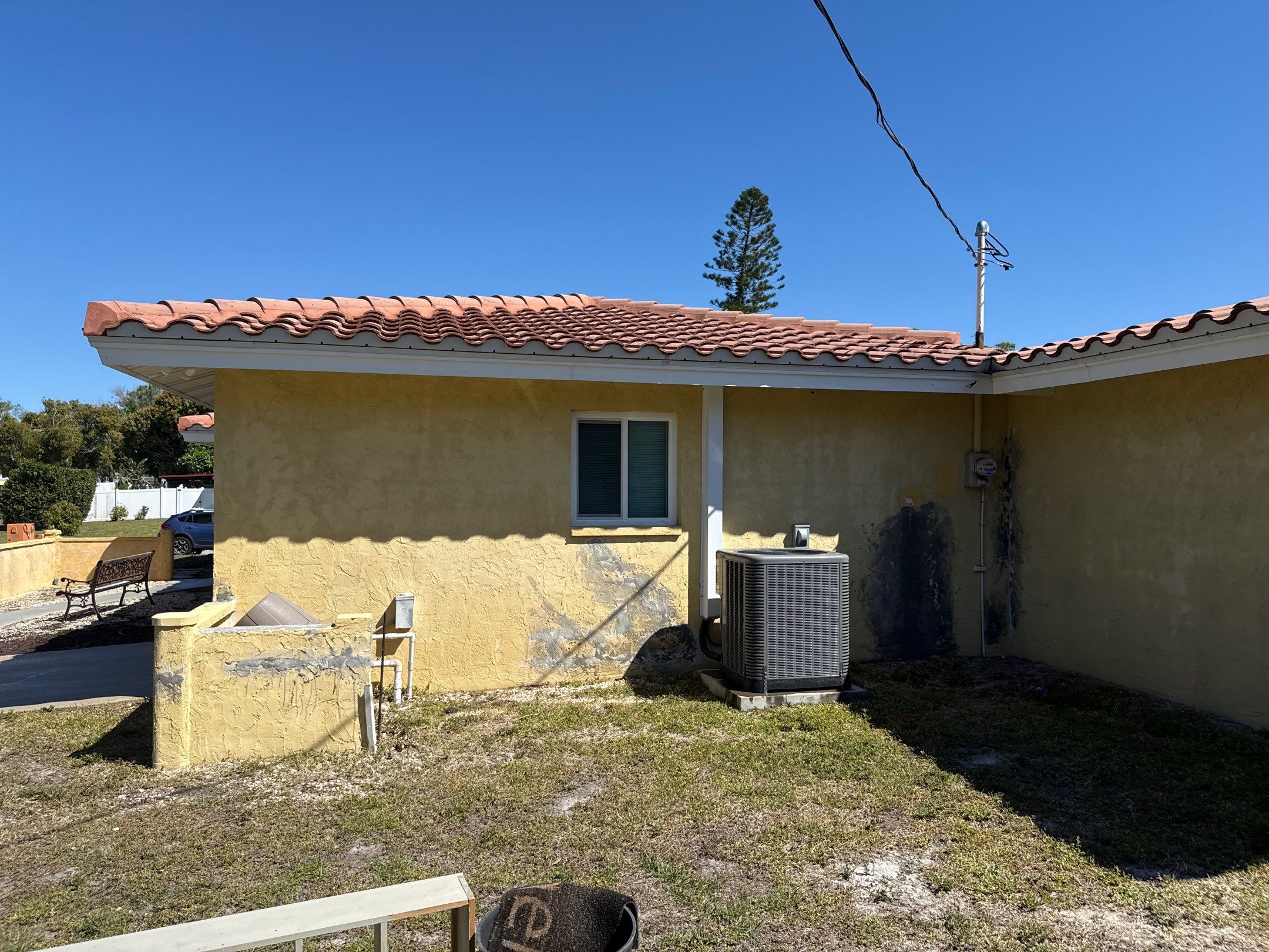 Full Exterior Cleaning Before Painting – Sarasota, FL (Near Sarasota Airport) by Sunshine AquaWash
