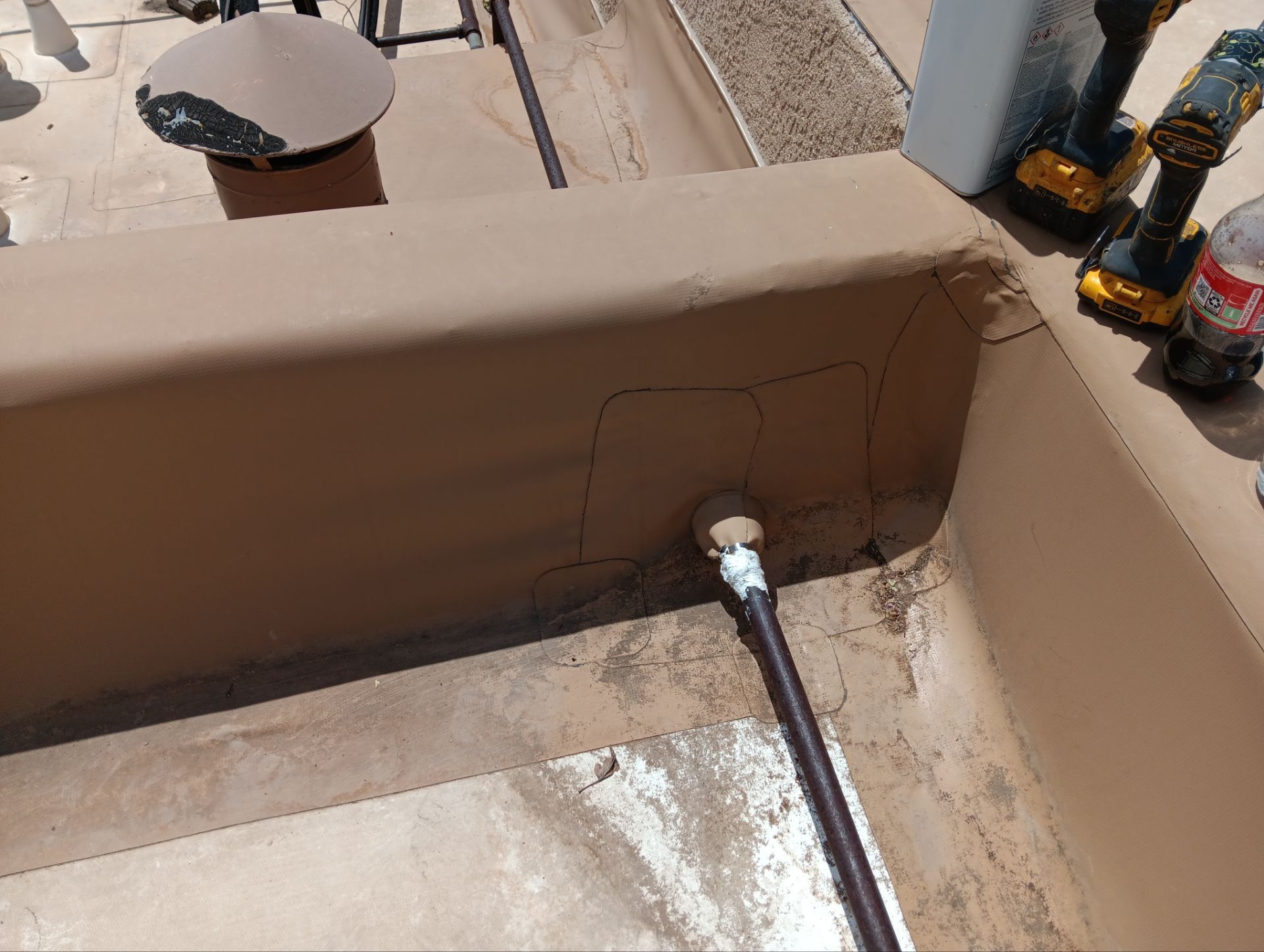 Tile and TPO Roof Maintenance and Gutter Cleaning in Sandia Heights by Doyle Roof Masters Inc
