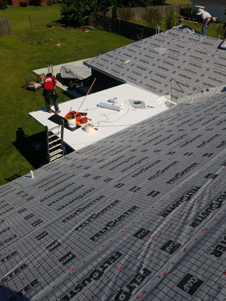 Residential Roofing Installation using Roof Replacement by American Roofing & Construction LLC