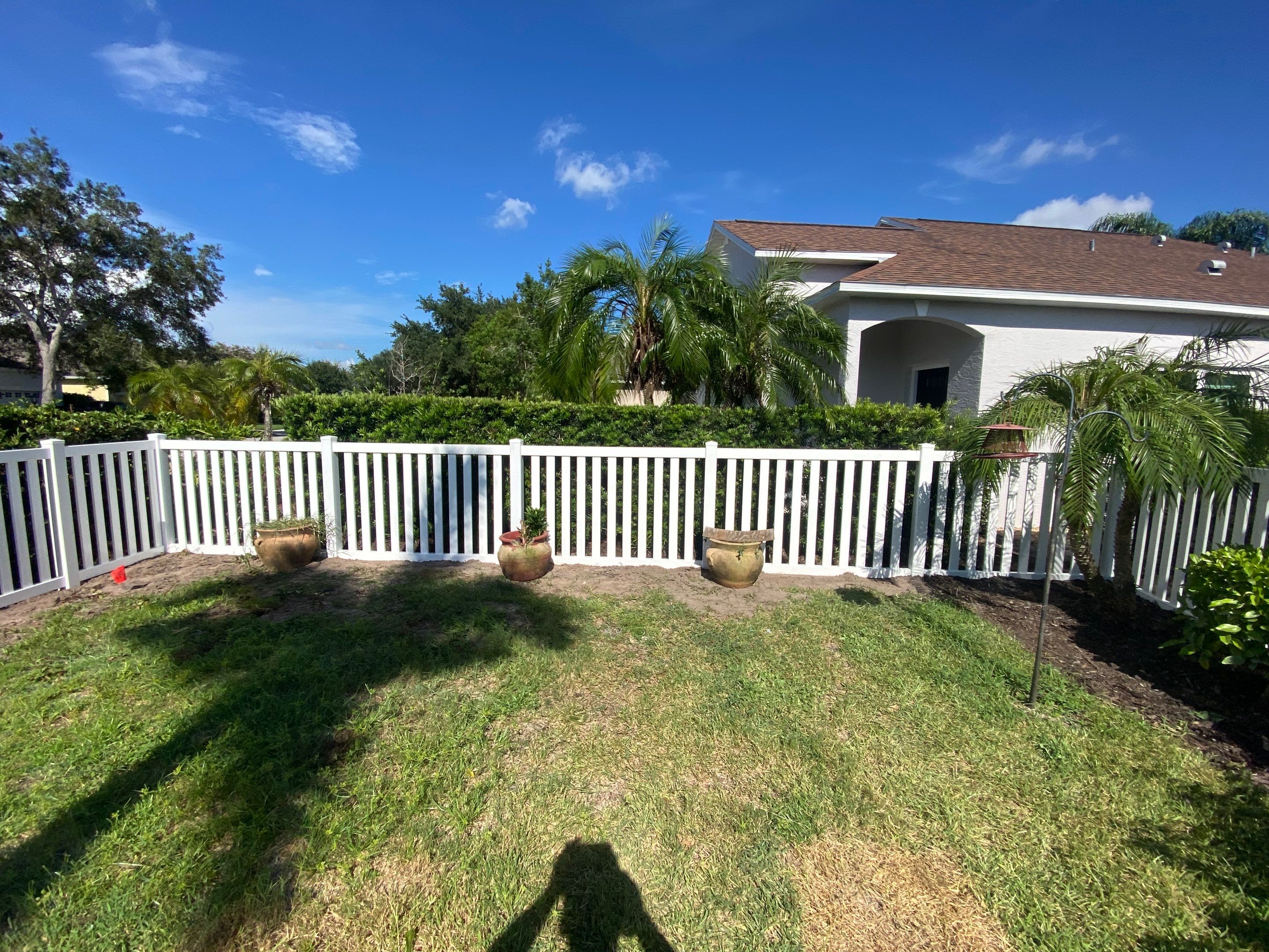 Vinyl Picket Fence Installation using Vinyl Picket Fence by Asap fence and gates, LLC