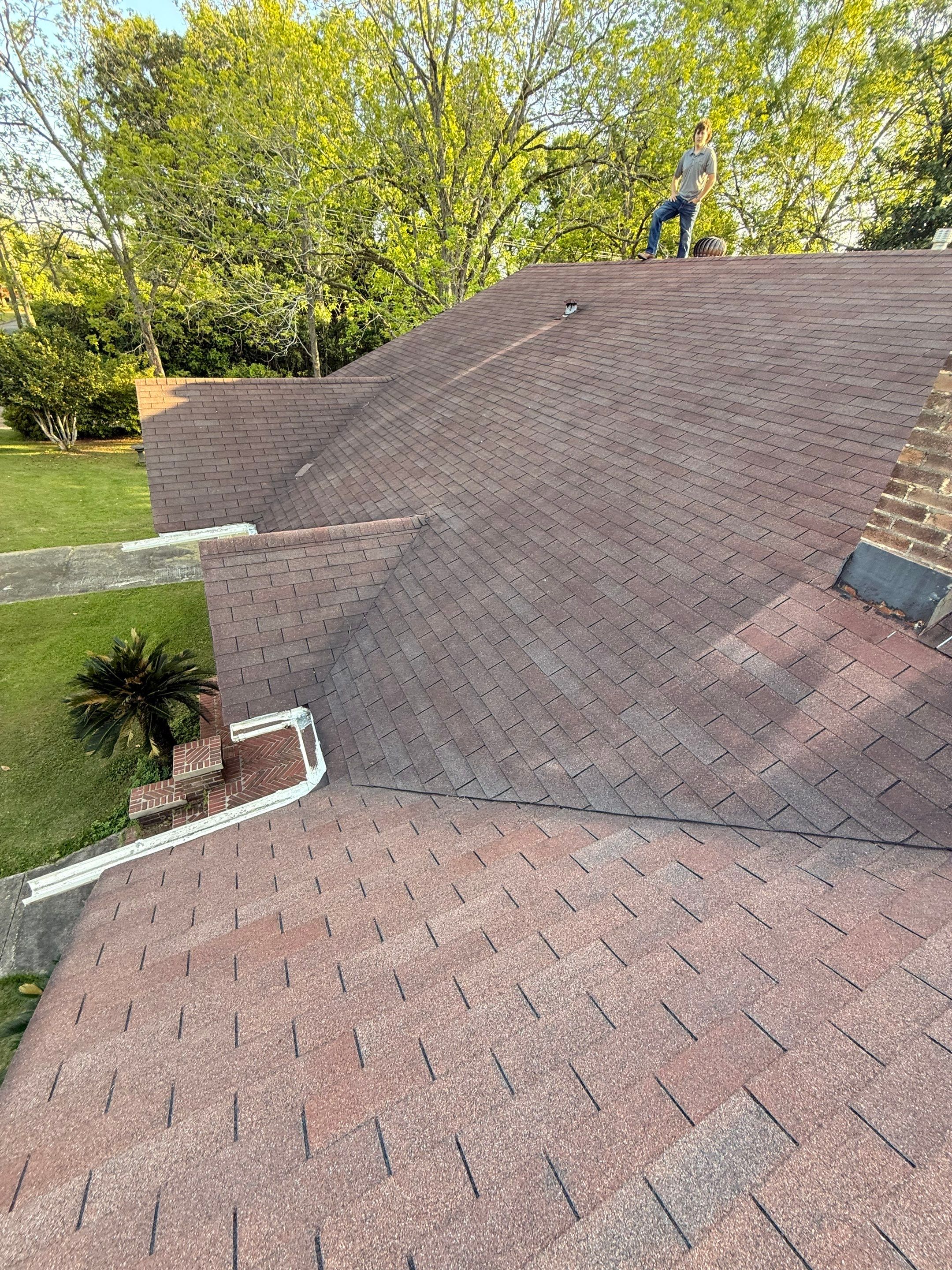 GAF HDZ Oyster Gray Roof Install in Poplarville, MS by Frontline Roofing