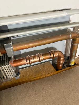 Heat Line Repair & Ductwork Adjustments — Nahant, MA.