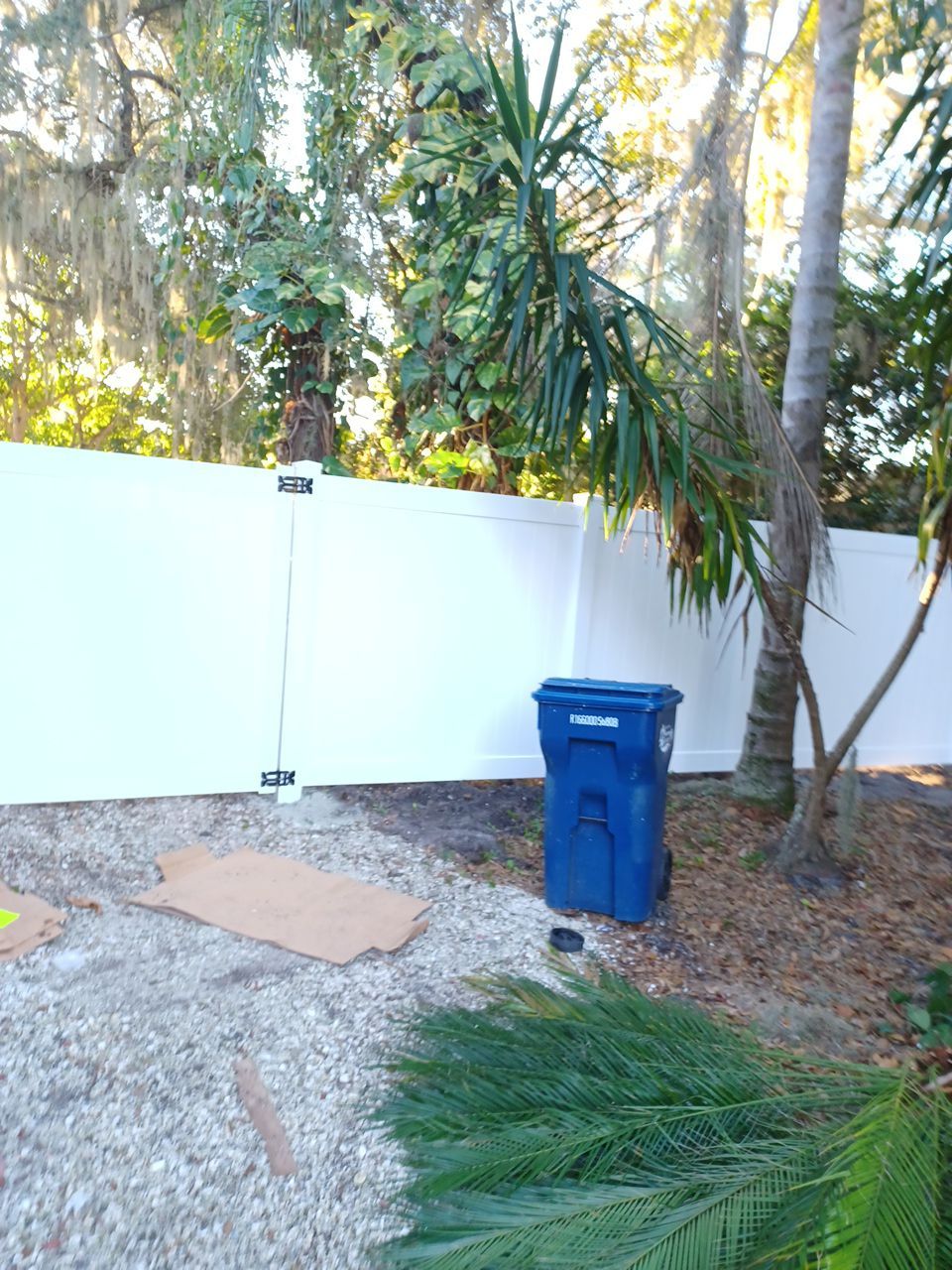 Bradenton, FL 6ft. Tall White Vinyl Privacy Fence  by Asap fence and gates, LLC
