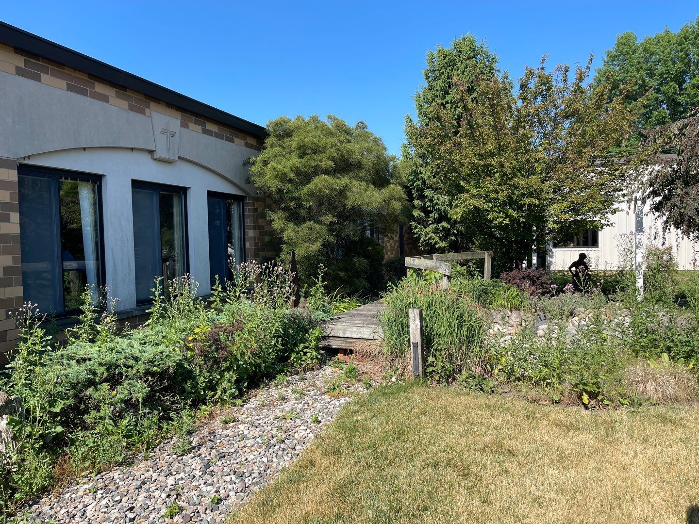 Courtyard Renovation by Carrs lawn and landscape