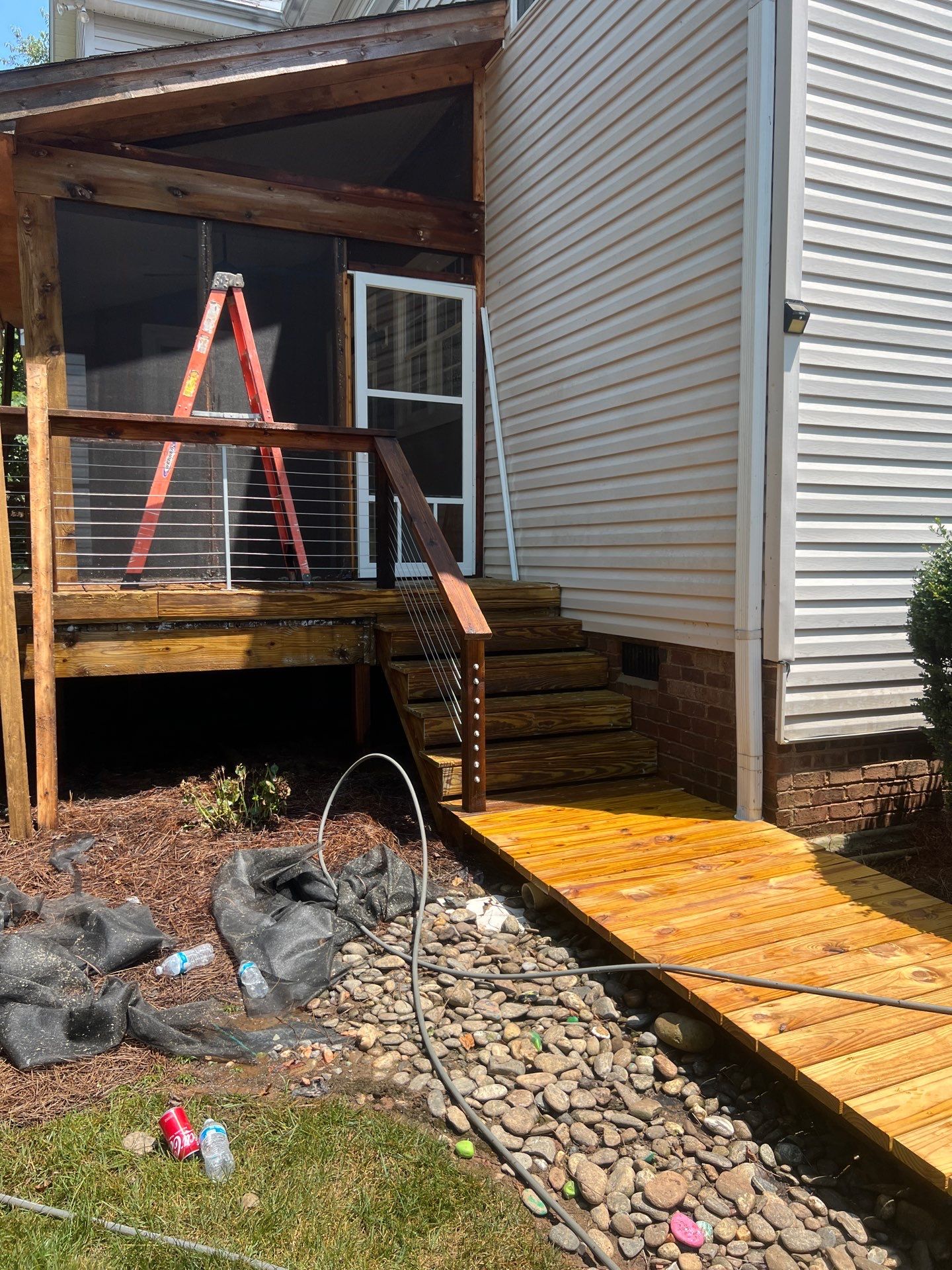 Weathered Deck using Wood Sealant by DuraSeal