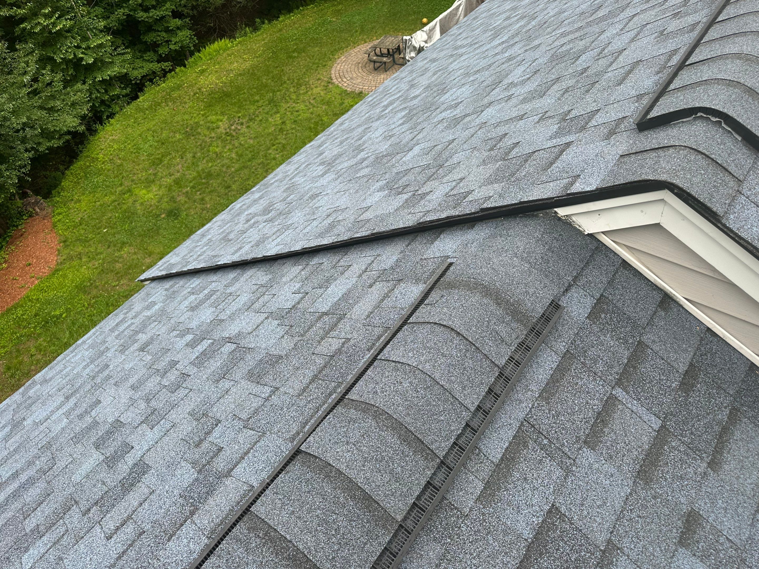 Owens Corning Asphalt Shingle Roof Replacement in New Boston, NH by Tall pine roofing
