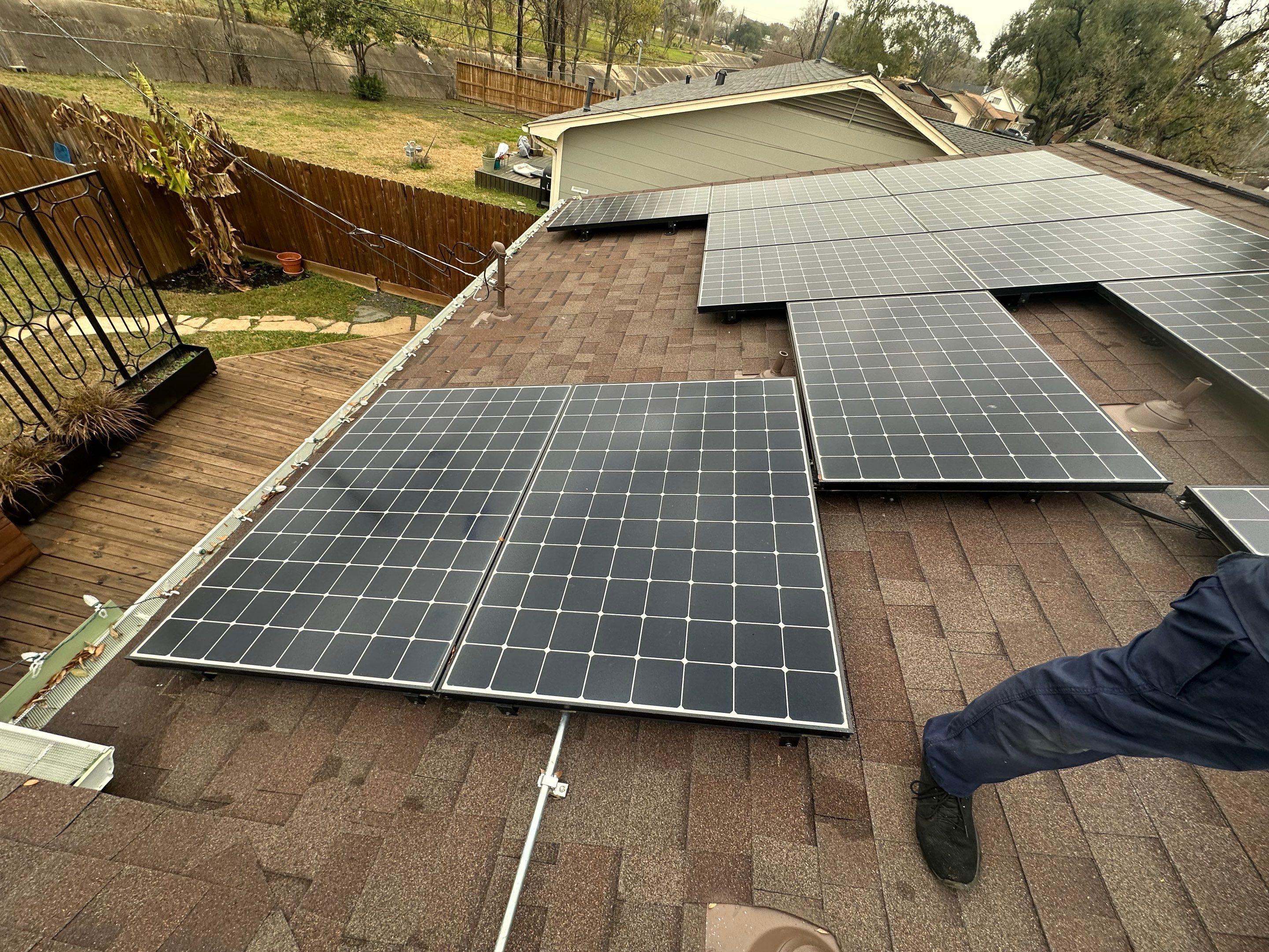 Roof Replacement and Solar Project in Houston by Roofing Technologies Unlimited