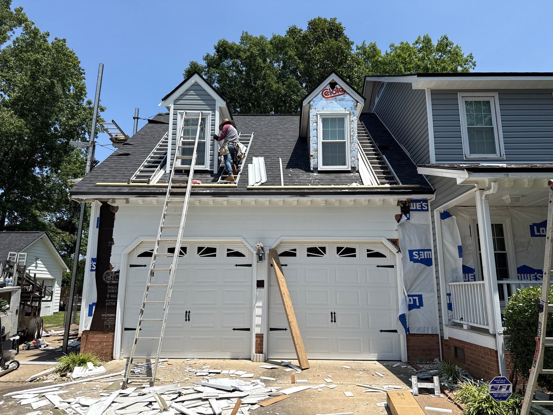 Roof Installation by Karcher Roofing & Construction