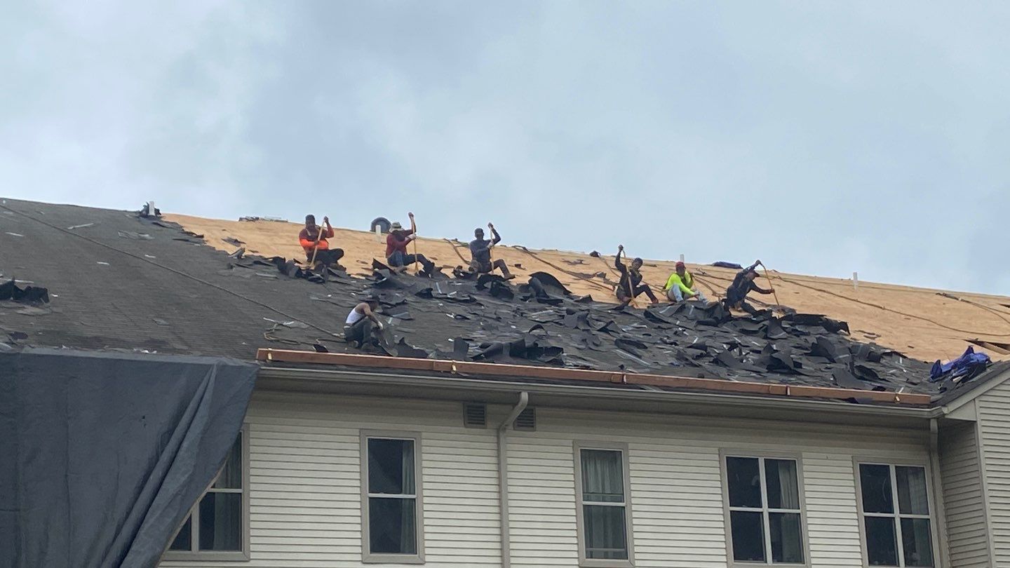 Commercial Roofing Installation using GAF Timberline  by All Site Roofing