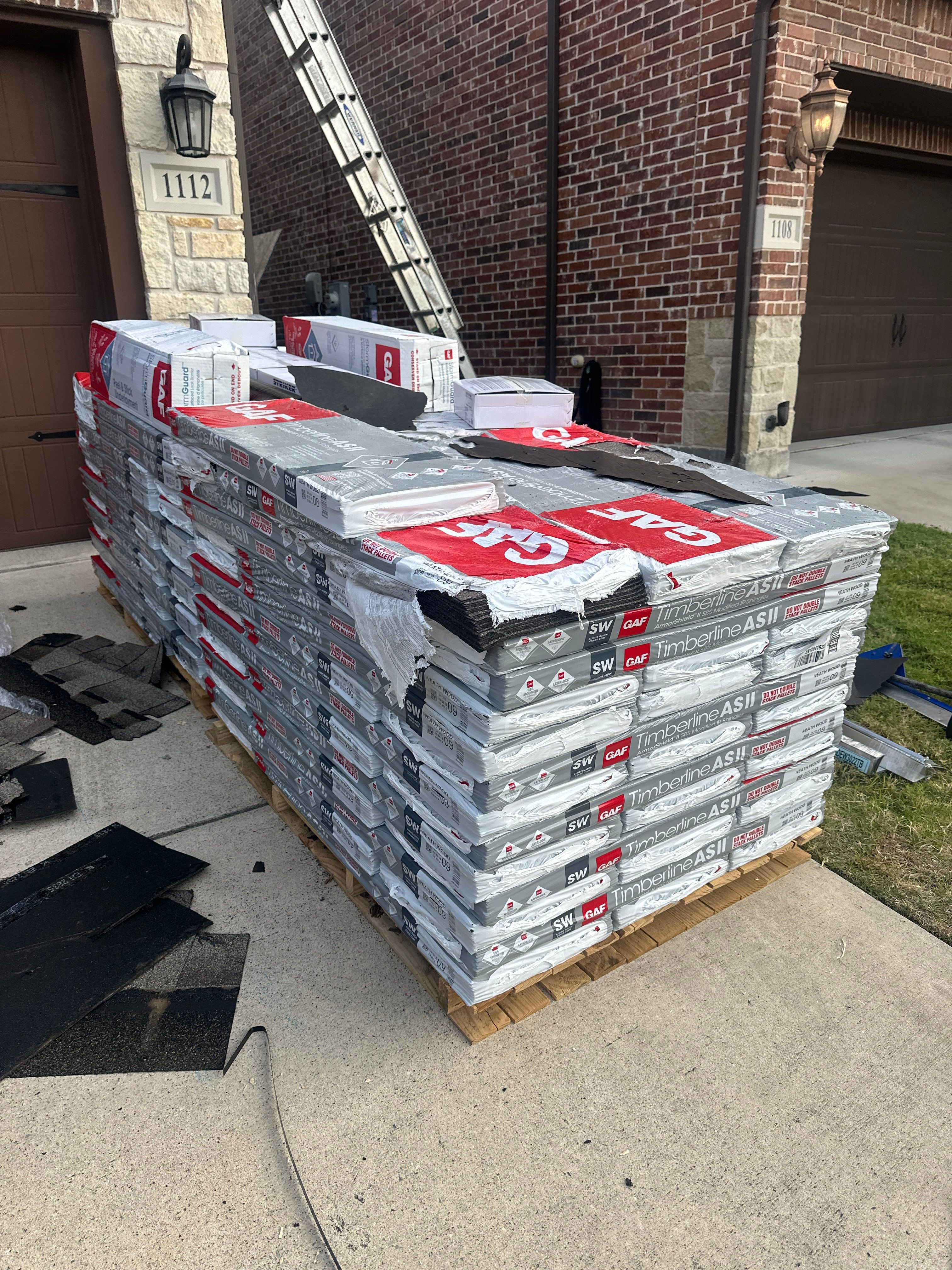 Residential Roof Replacement using GAF HDZ - Weathered Wood by Elite Roofing LLC