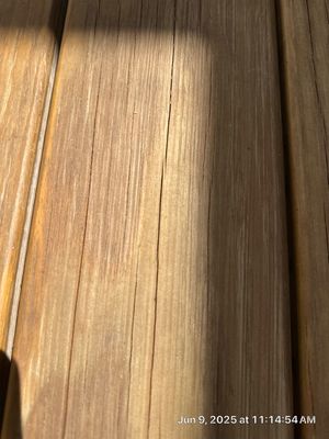 Wood Deck using Wood Sealant