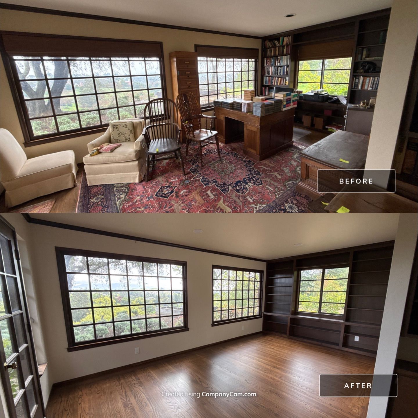 Project in Lafayette by Hexagon Construction 