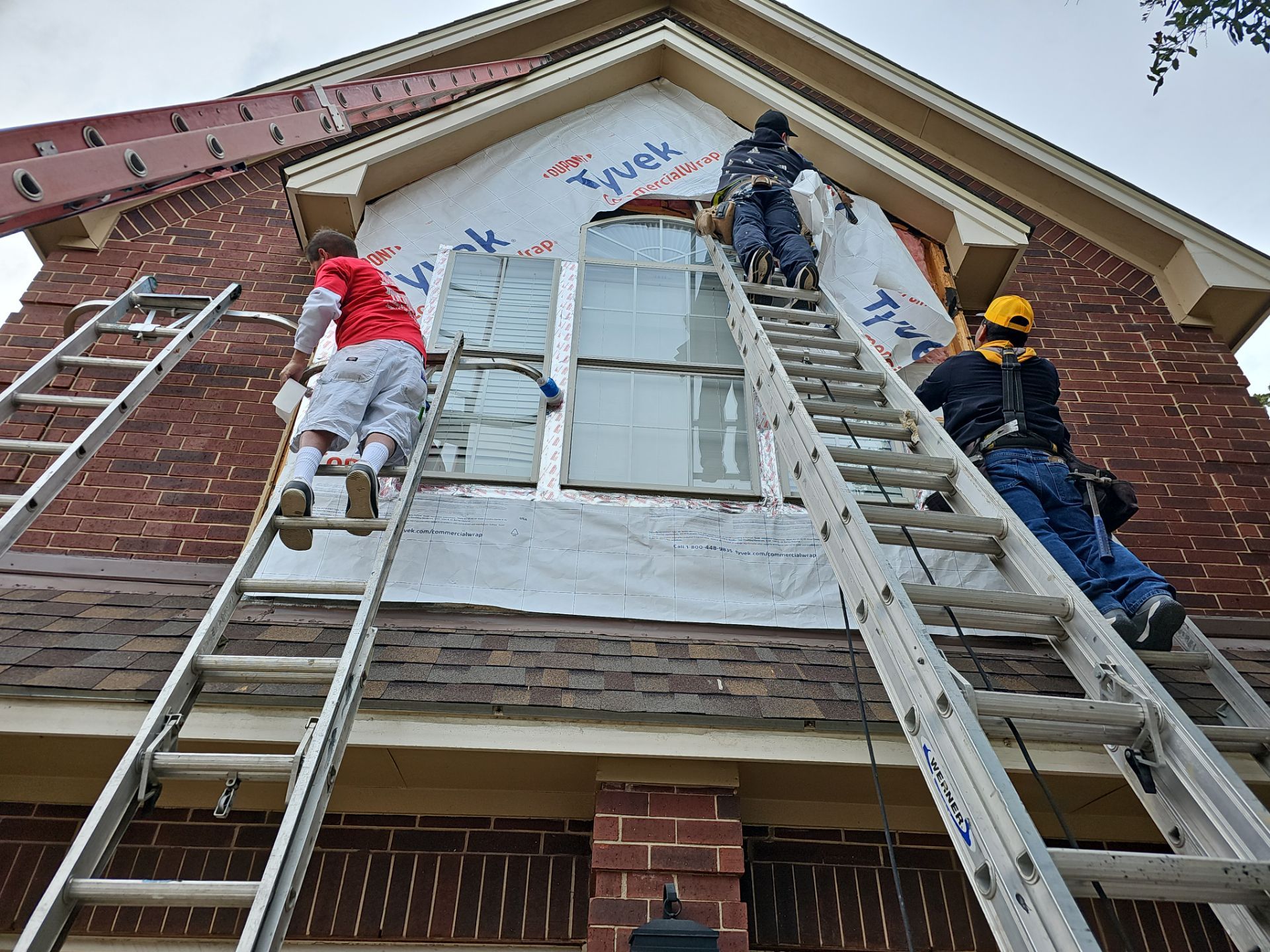 New Hardie Lap Siding & Board and Batten by DeZign Roofing & Exteriors