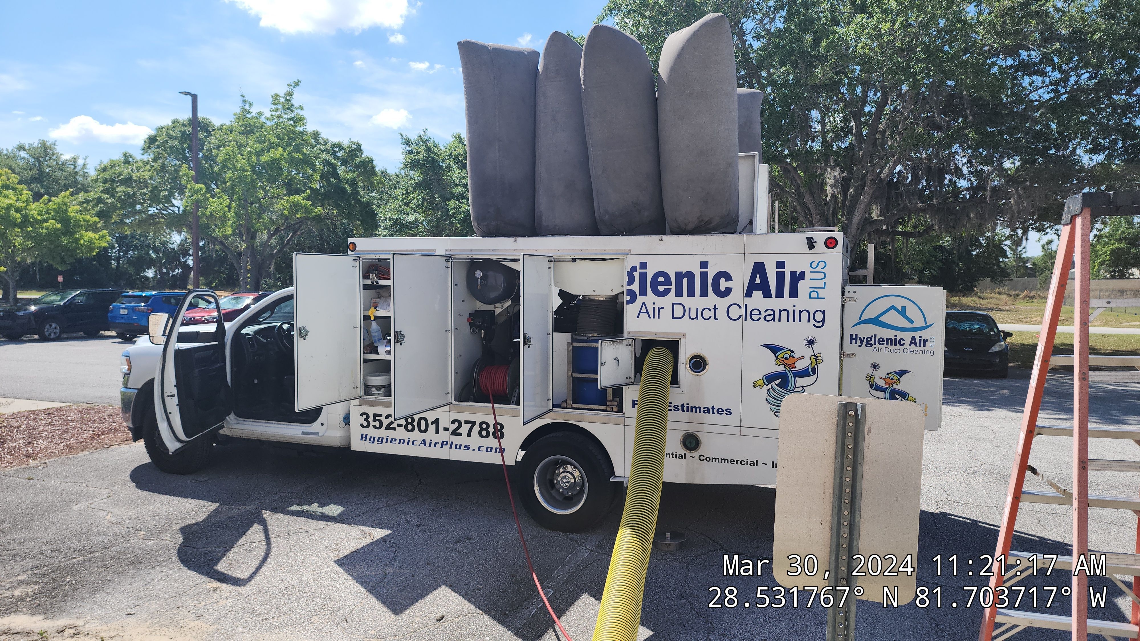 Commercial Air Duct Cleaning in Orlando by Hygienic Air, Inc