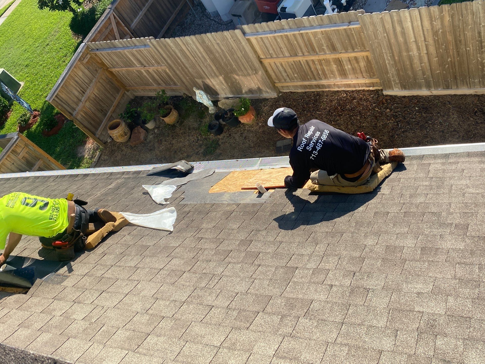 Residential Roofing Repair using Owen's Corning Duration (Lifetime) Shingles by Roof Repair Company