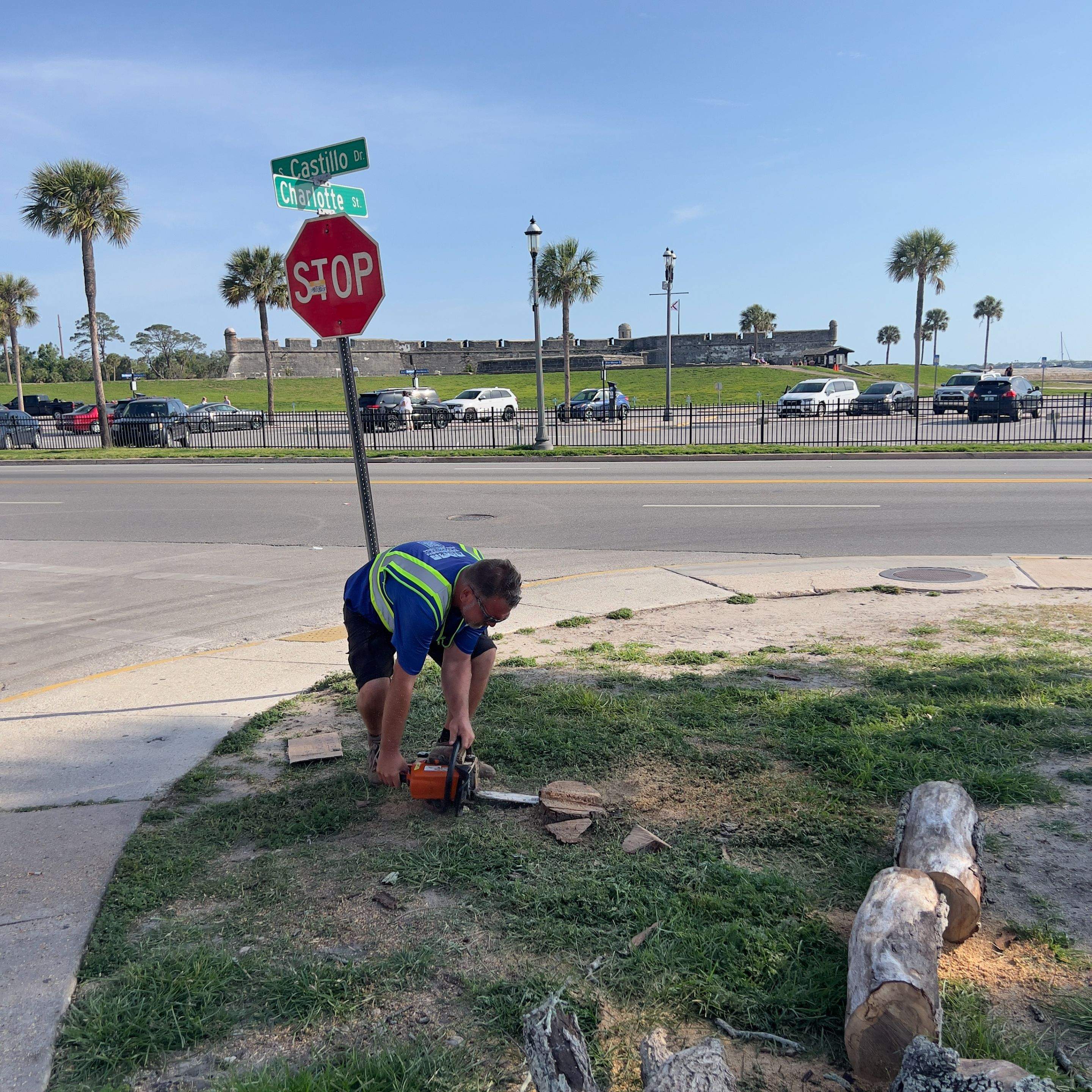 Volunteer Work | Castillo de San Marcos National Monument by ProGreen Services