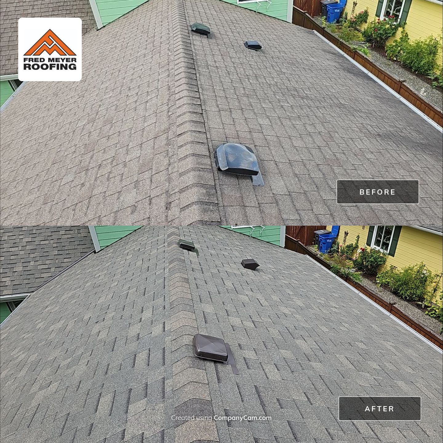 Roofing Project in Sumner by Fred Meyer Roofing