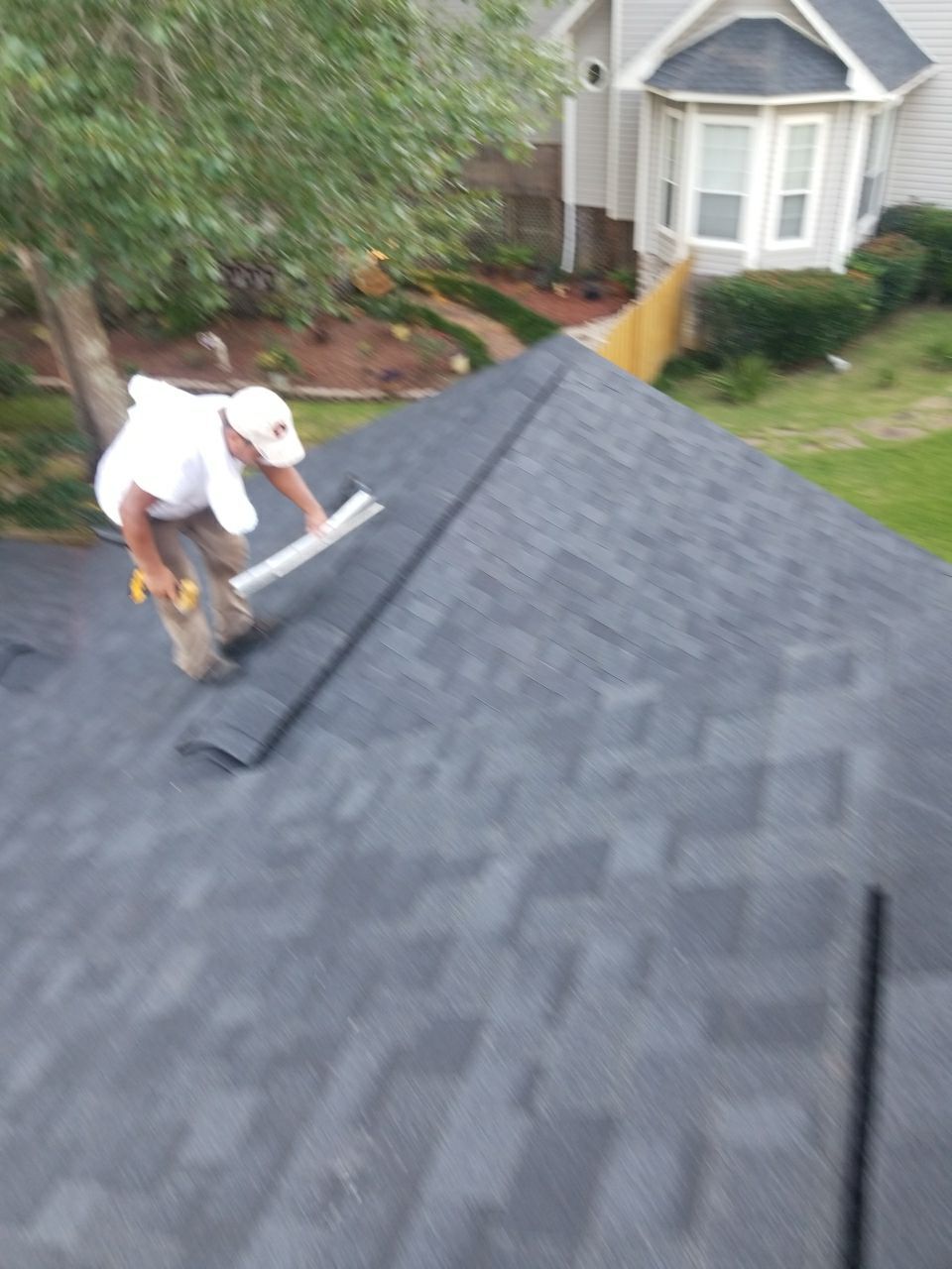 Residential Roofing Installation using Roof Replacement by American Roofing & Construction LLC