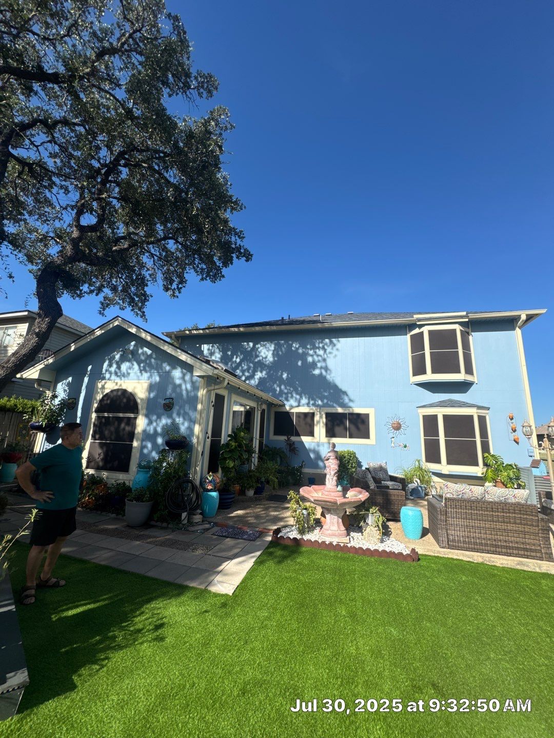 Harbor Blue Roof Replacement & Siding Paint Refresh | San Antonio, TX by Ayan Roofing