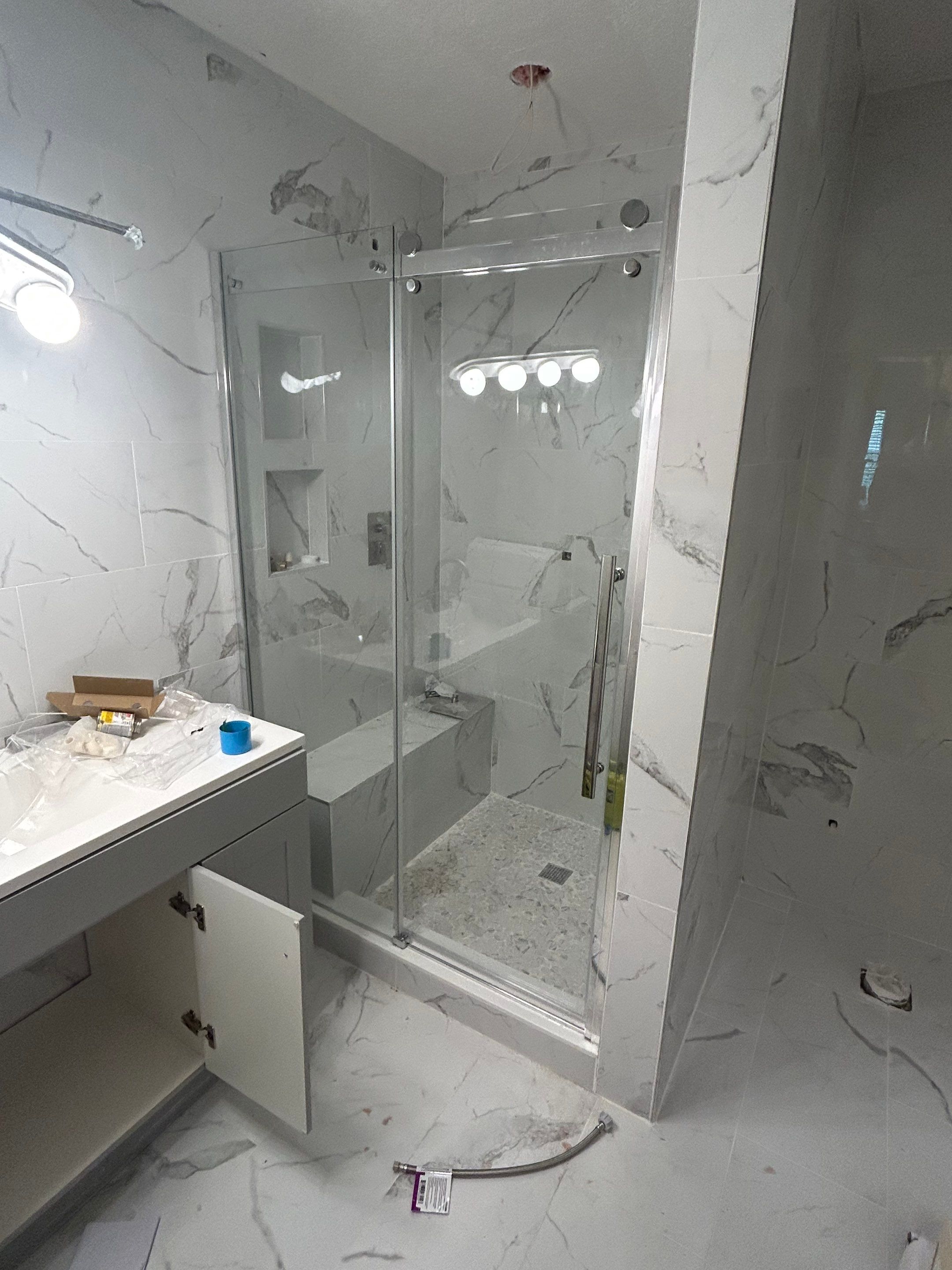 Hallway Bathroom & Closet Renovation by urban green energy llc