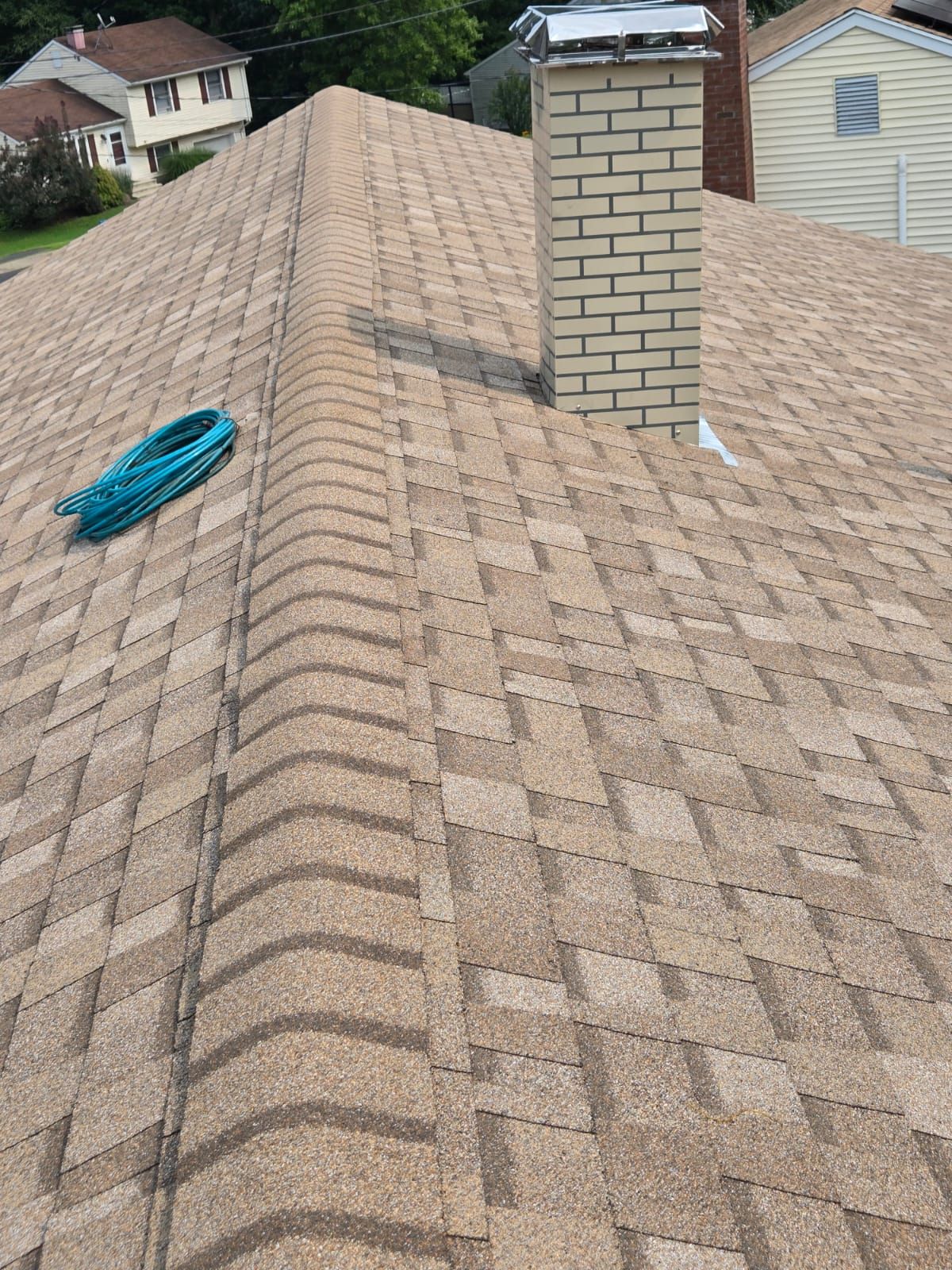 Residential Roofing Installation using Owens Corning TruDefinition Duration - Sand Castle by A Plus Exterior