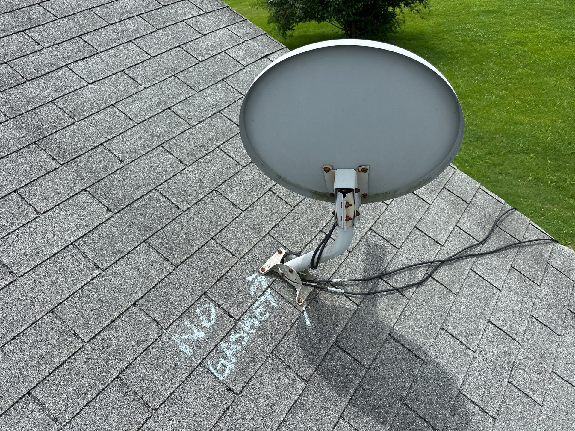 Solid Hail Damage - 3 Tab by Paragon Roofing