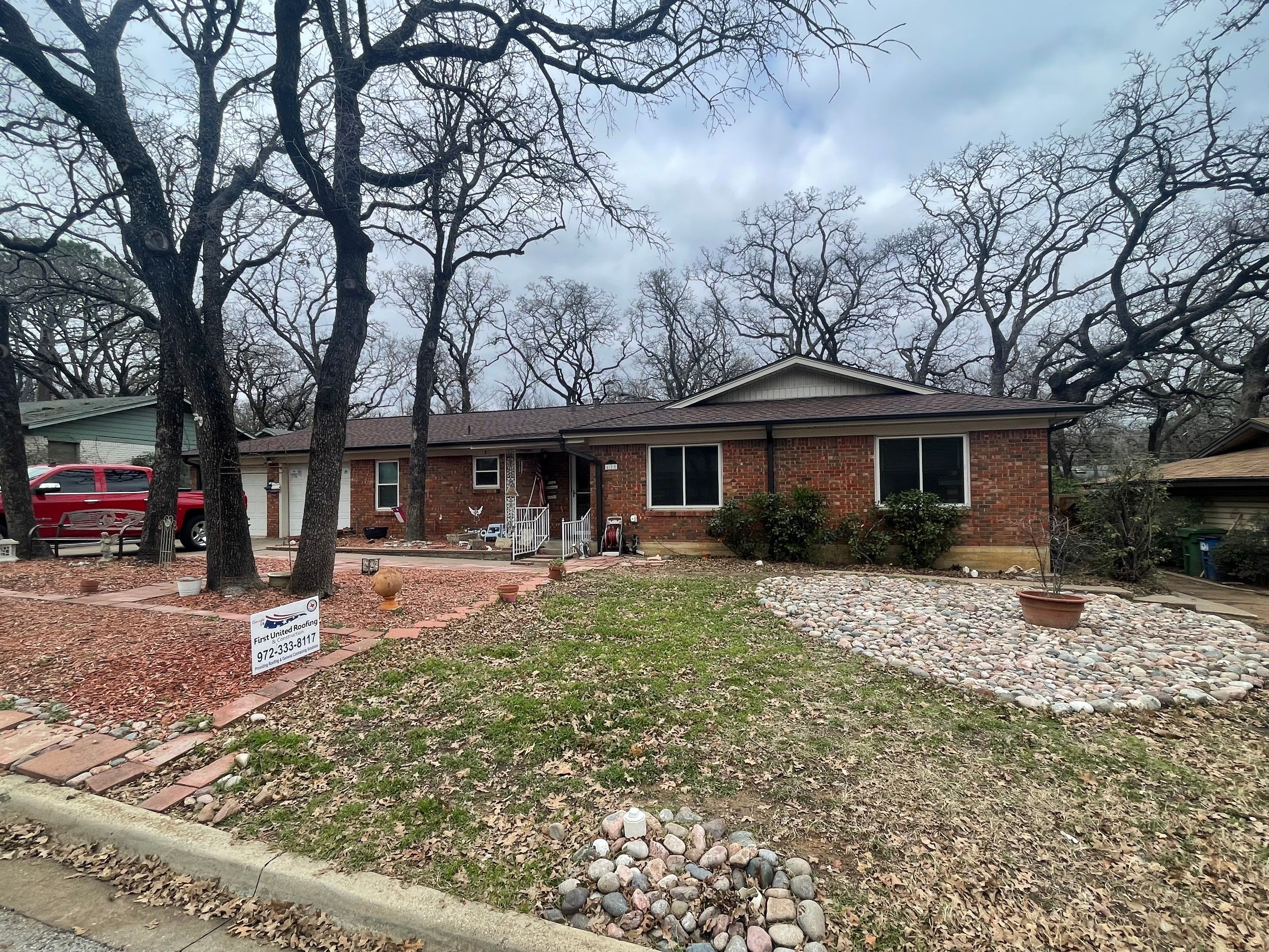 GAF Timberline Roofing System on a Beautiful older home by First United Roofing & Construction
