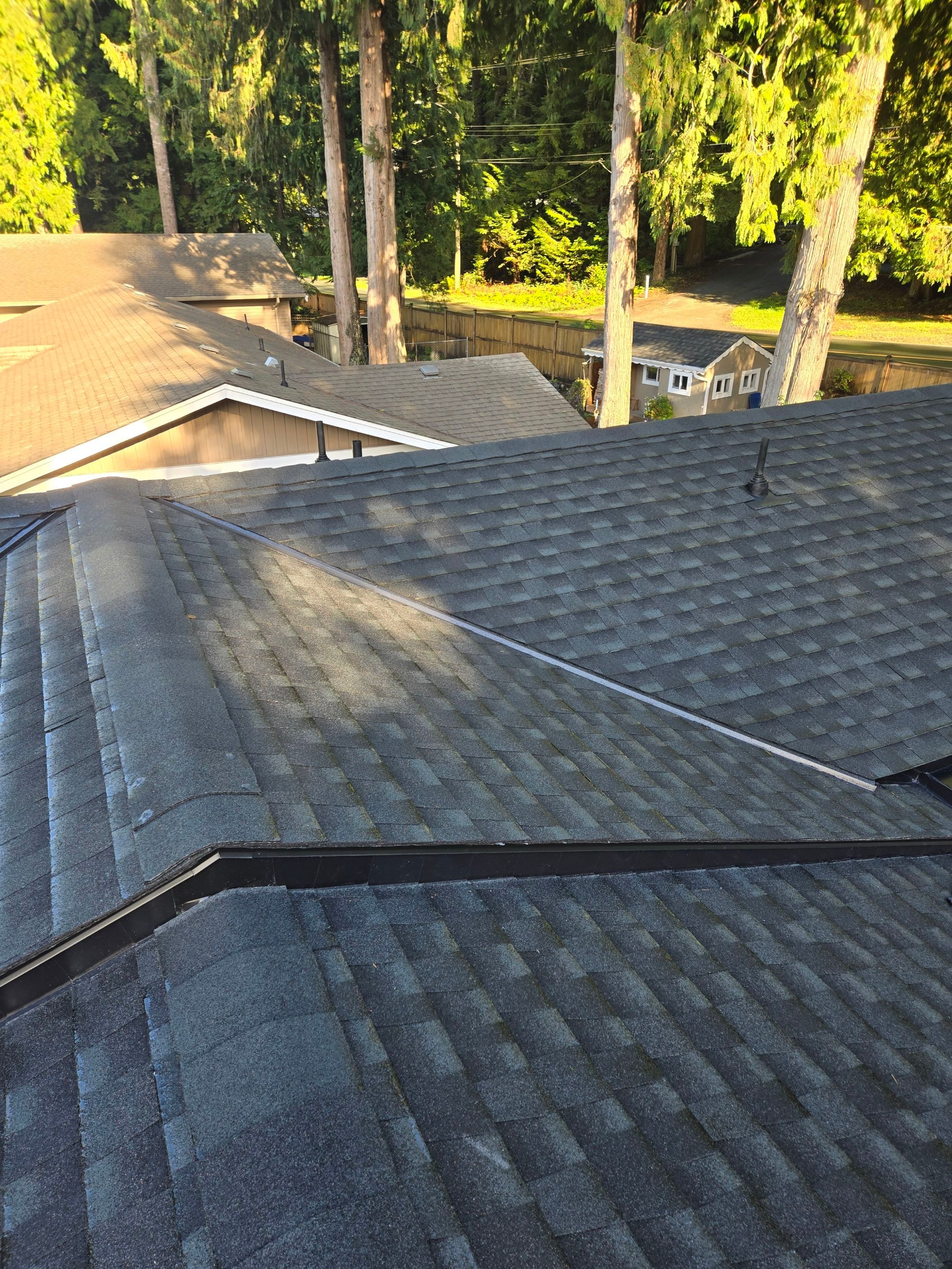 Residential Reroof Shingle - Charcoal by Top Notch Roofing Inc