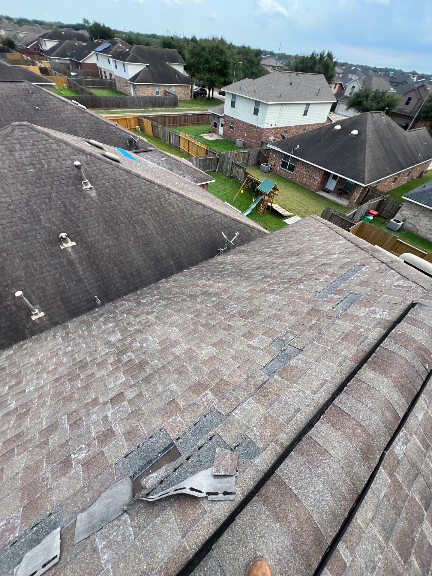 Residential Roofing Repair using Owen's Corning Duration (Lifetime) Shingles by Roof Repair Services LLC