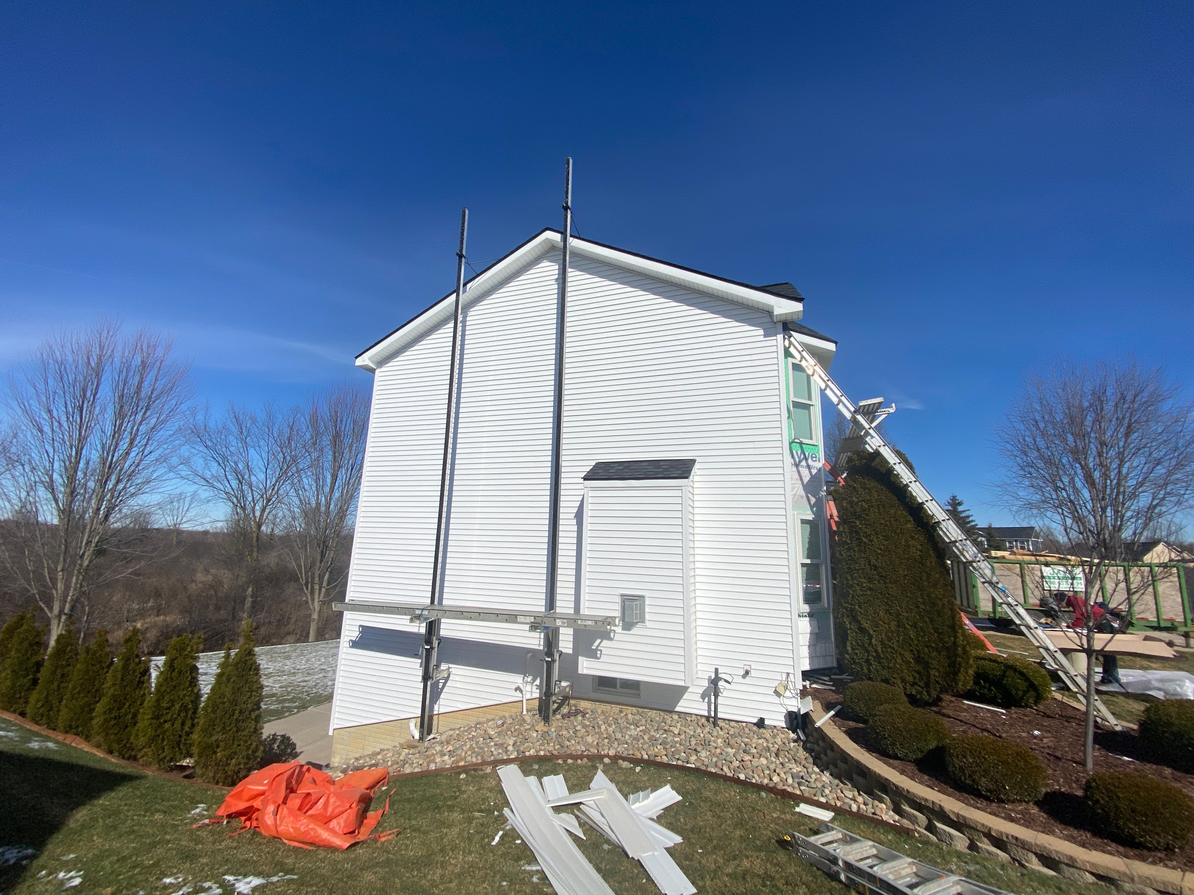 Siding Replacement using Certainteed Classic Restoration D4 by 180 Contractors