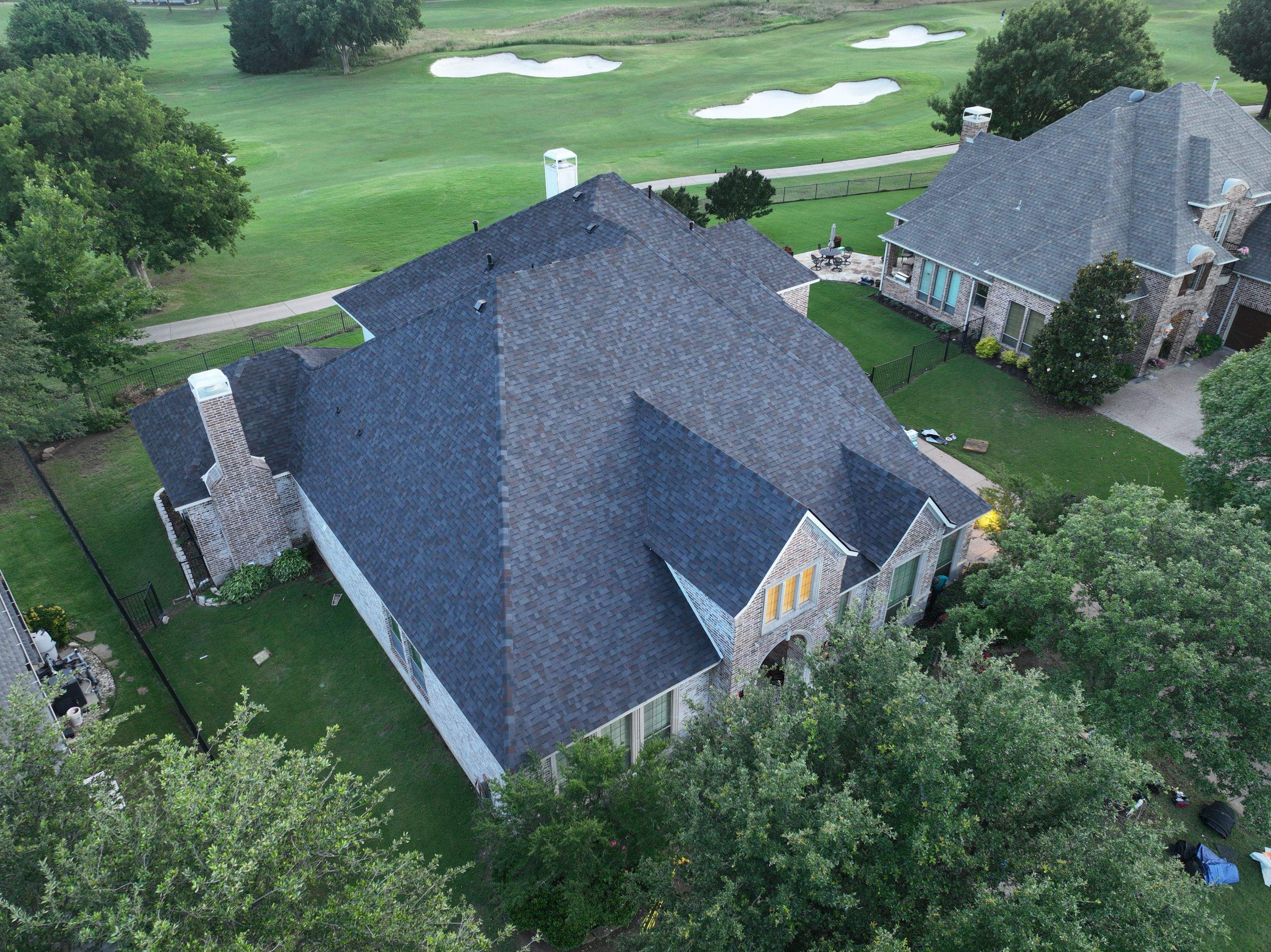 Residential Roofing Installation using Malarkey Vista Black Oak by OneSource Roofing and Restoration