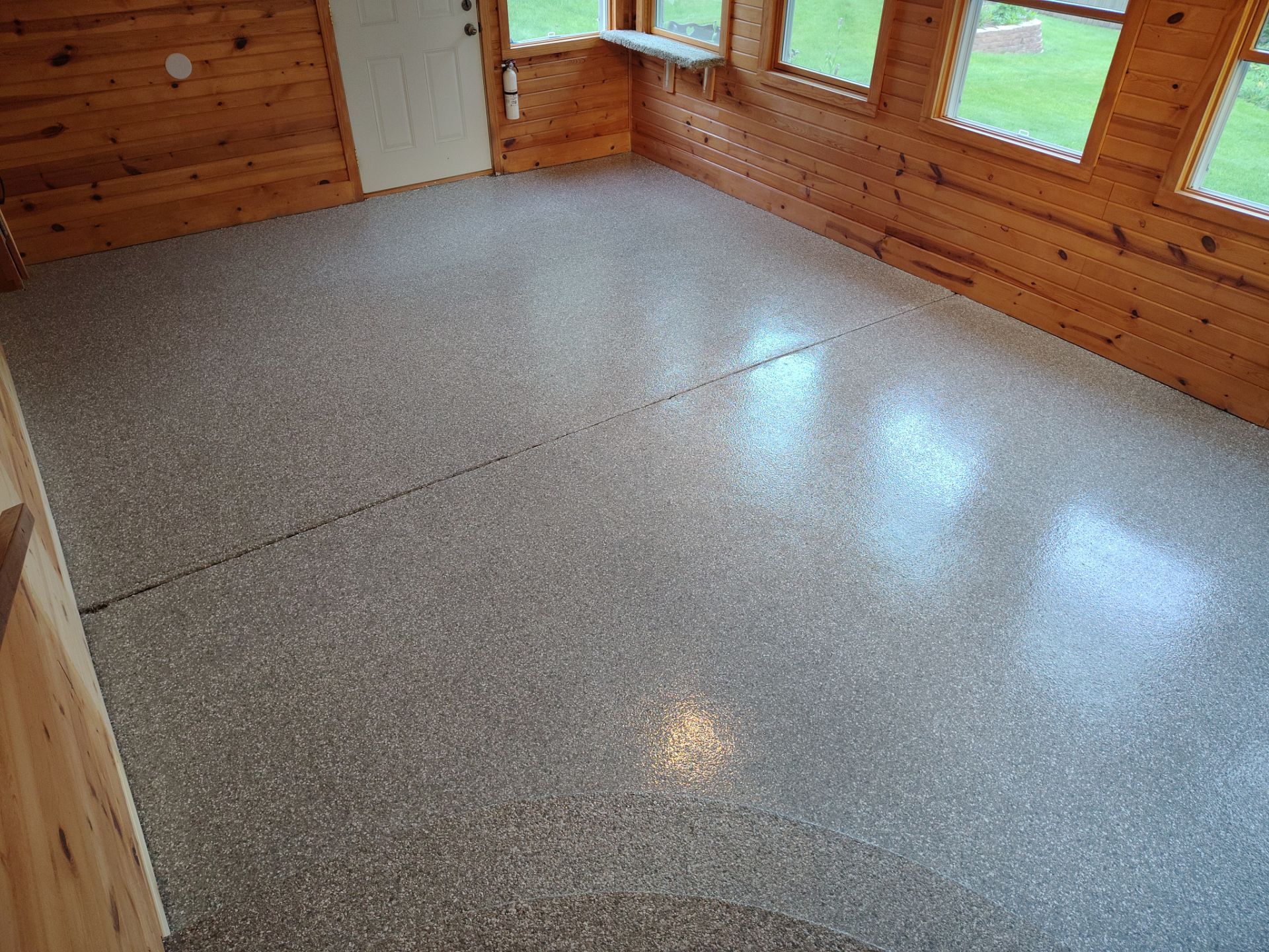 Oskaloosa, IA Beautiful Indoor Floor Coating by Revival Concrete Coatings