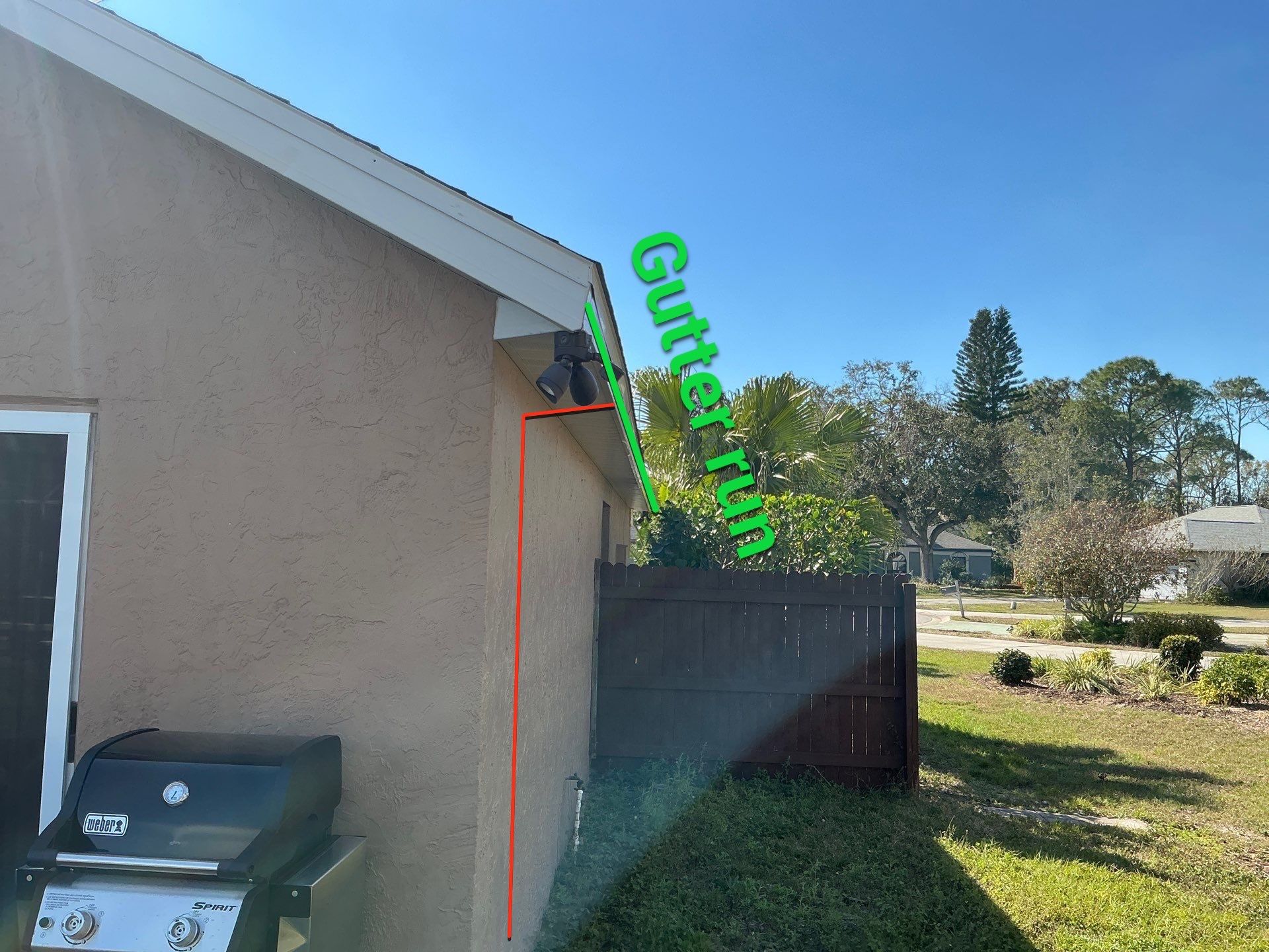 6 Inch Seamless Gutters using K-Style Seamless Gutters in Sarasota FL by Gutter Professors