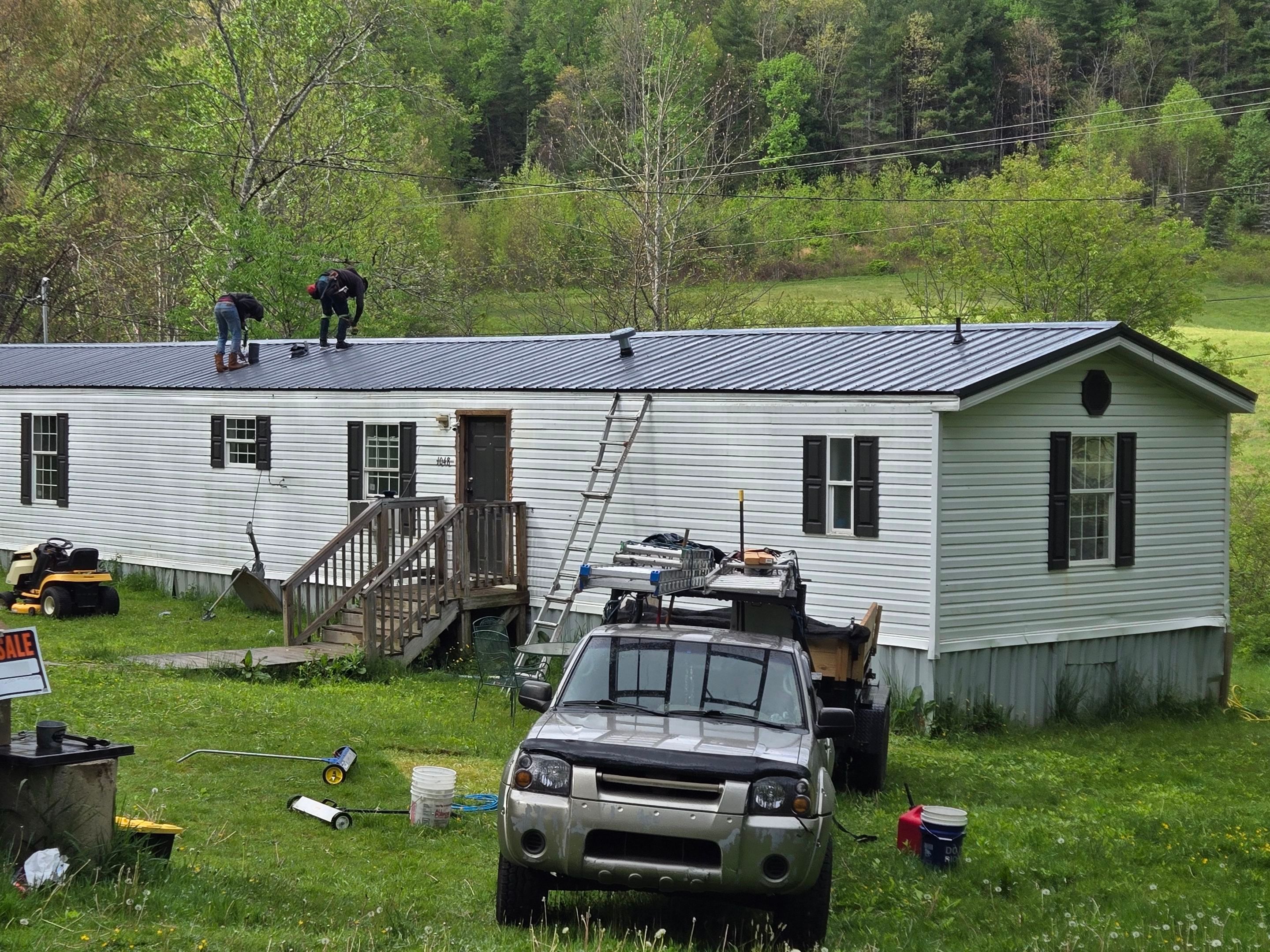 Burnished Slate AG Panel by Omnia Roofing