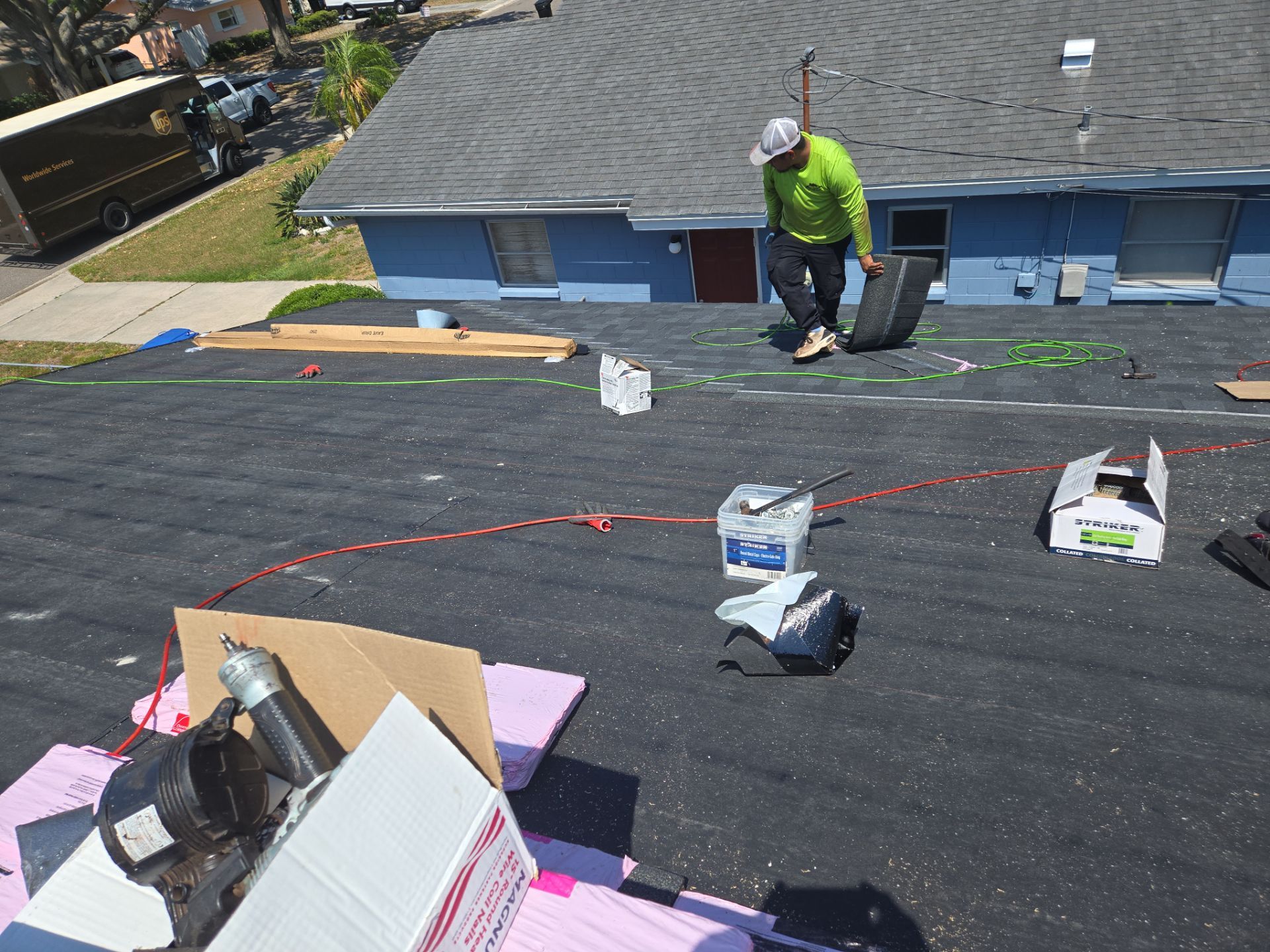 Project in St. Petersburg 33710 by Mitchell Roofing Company LLC 