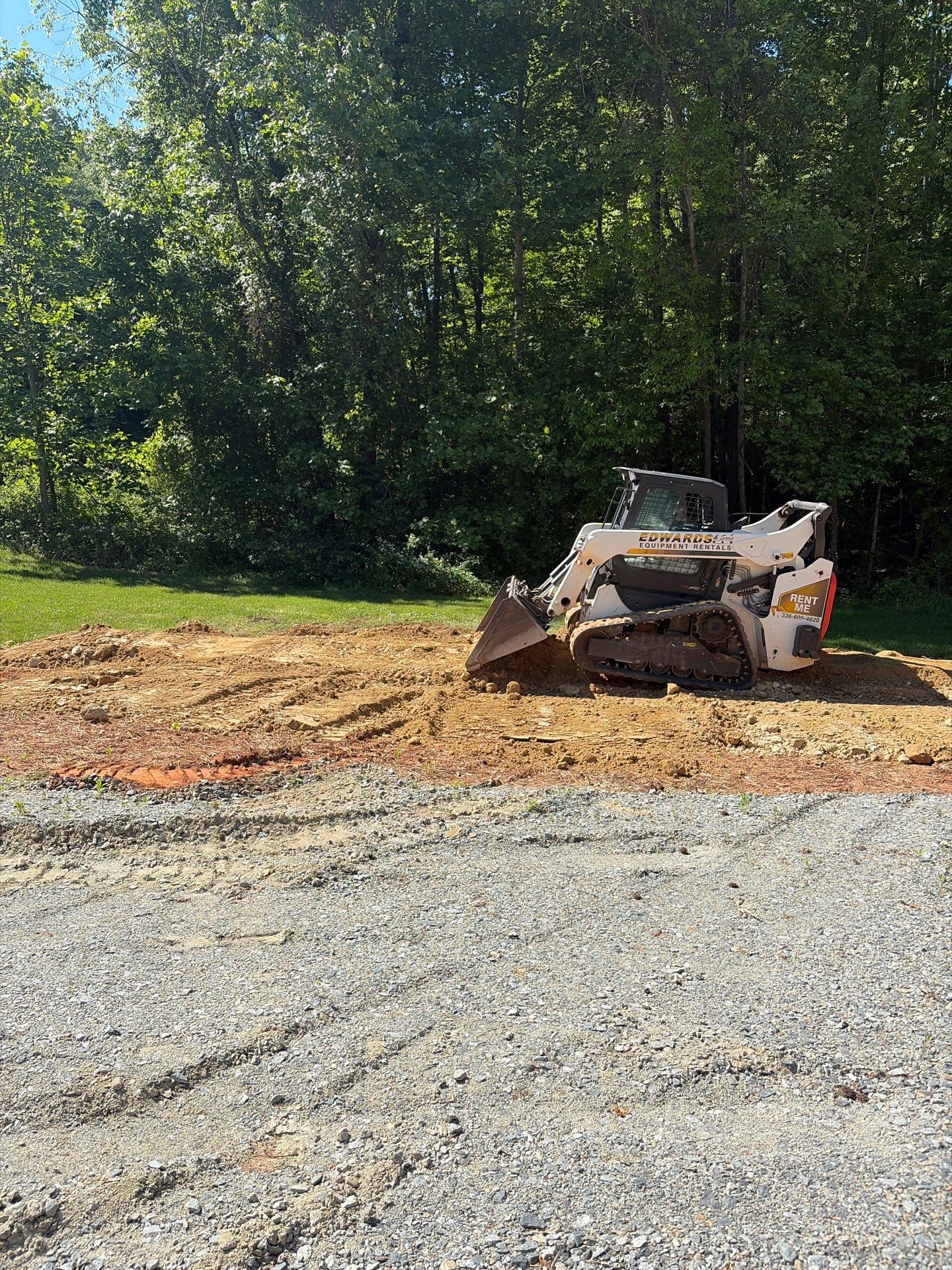 Residential Site Grading and Stormwater Drainage Installation in Thomasville by Four Oaks Grading and Septic, LLC