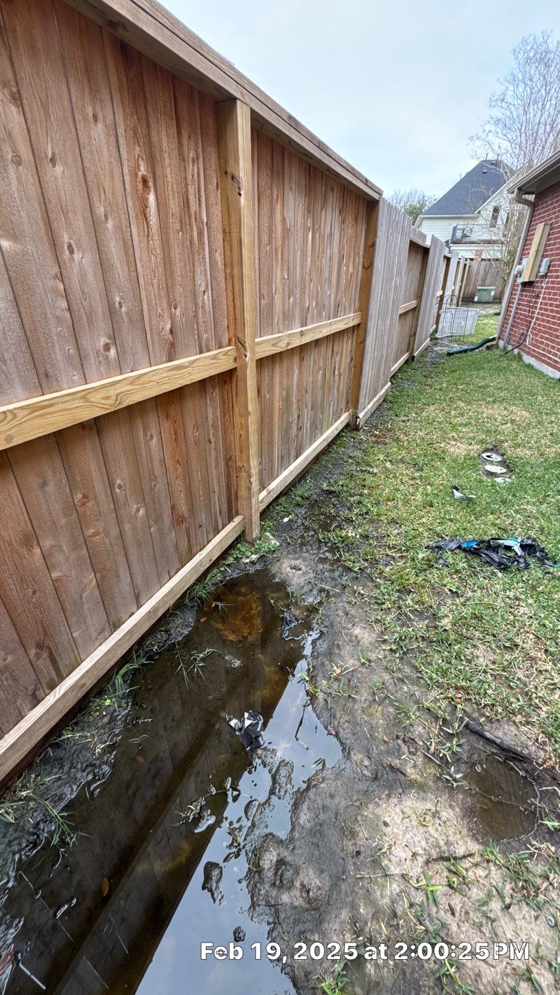 🌟 Steven’s Garage & Backyard Drainage Makeover by Texas Urban Elements