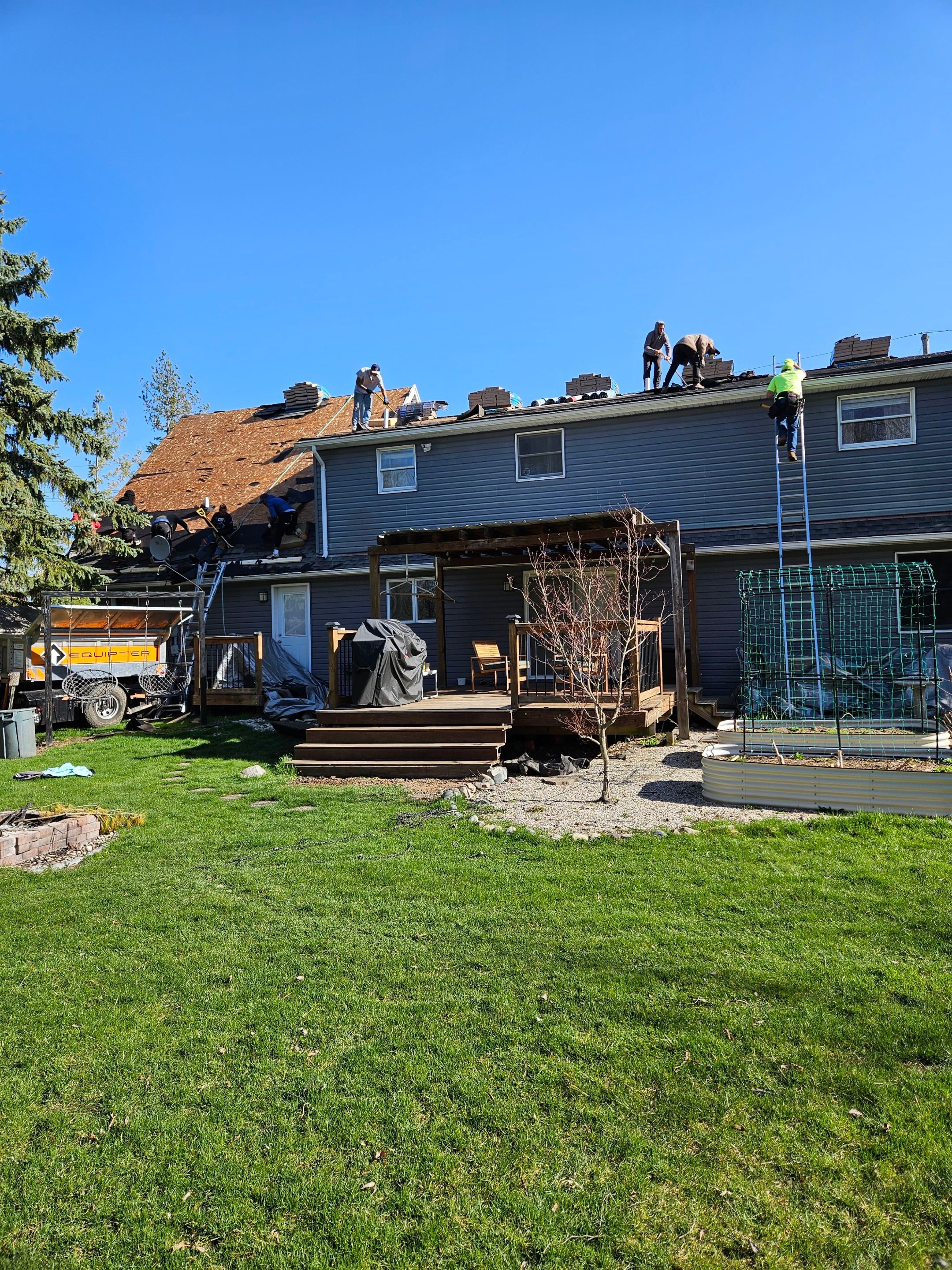 Residential Roofing Installation using CertainTeed - Landmark - Pewter by JNR Roofing LLC