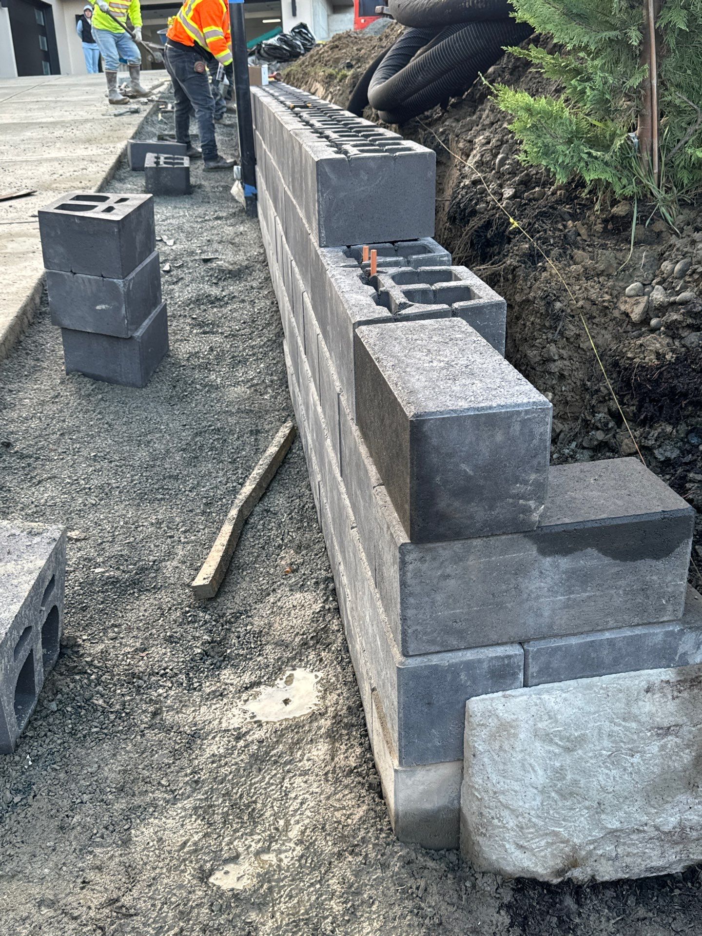 Retaining Wall & Concrete Patch Repair | Everett  by Jireh Asphalt & Concrete Inc 